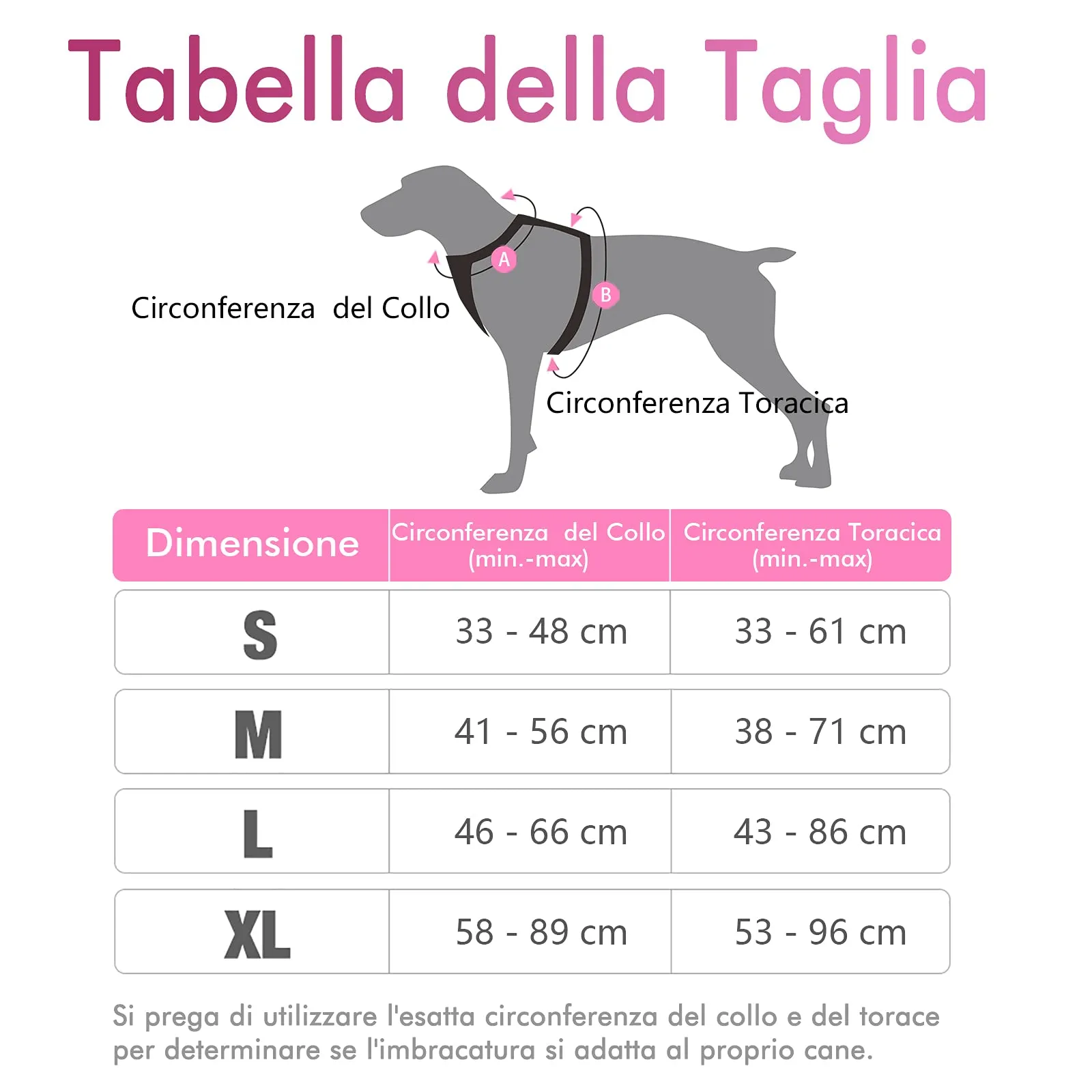 rabbitgoo Pettorina Cane ad H Regolabile Anti Tiro Riflettente, Rosa, L - immagine 9