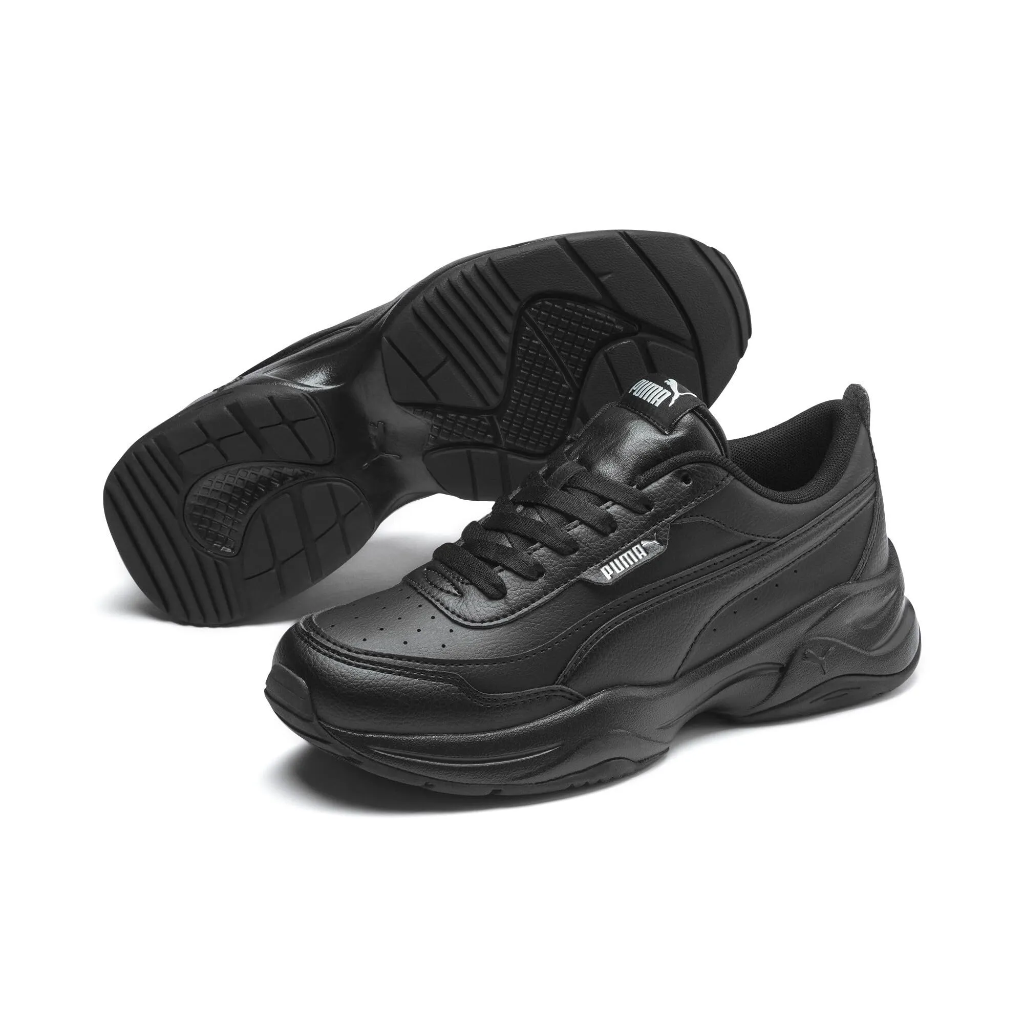 PUMA Cilia Mode Women's Sneakers, Black Silver, 38 EU - immagine 4