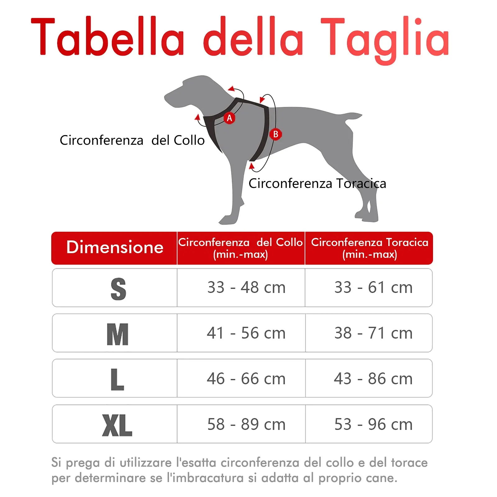 rabbitgoo Pettorina Cane ad H Regolabile Anti Tiro Riflettente, Rossa, M - immagine 9