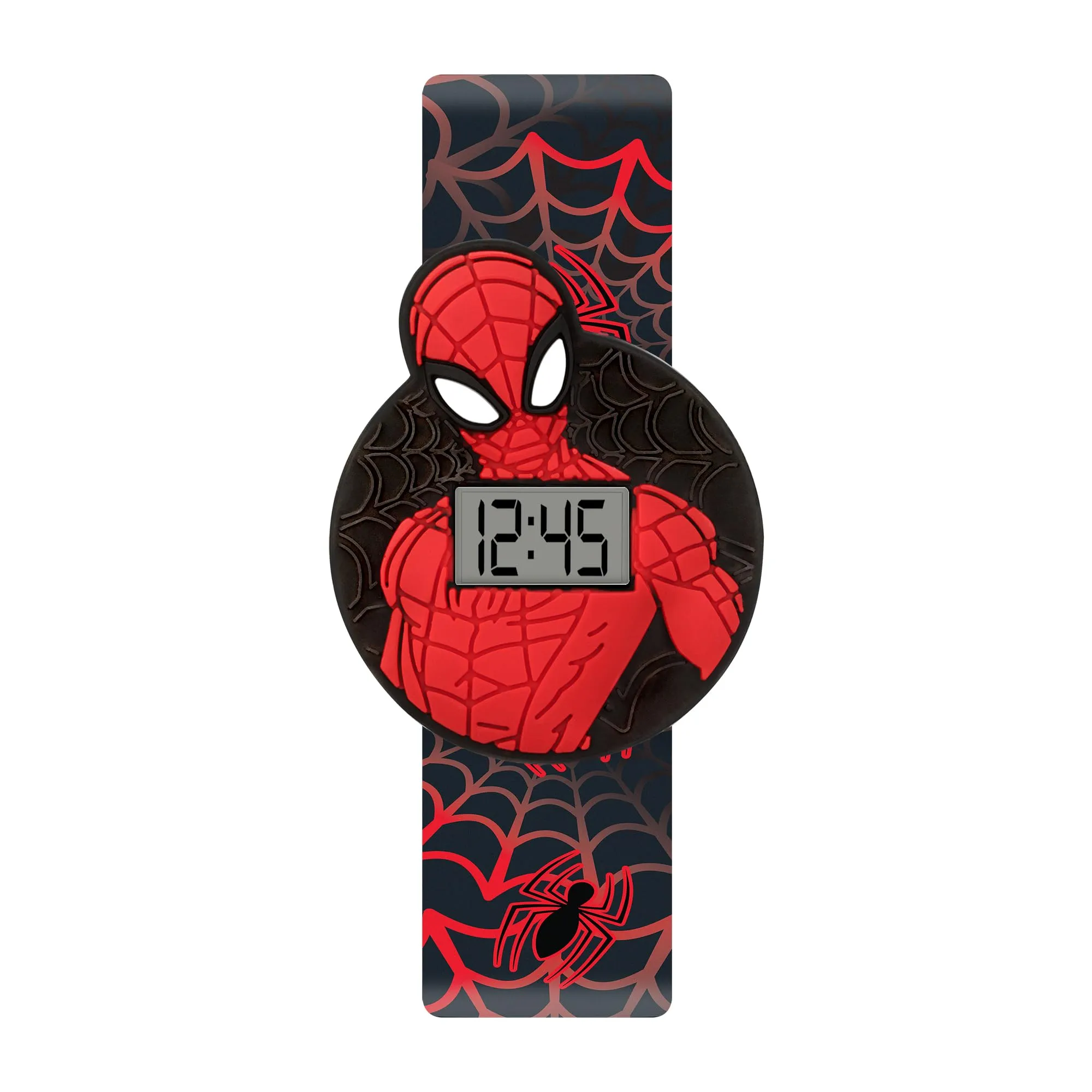 Disney SPD7020ARG Orologio Digitale Spider-Man Slap Band per Bambini - immagine 1