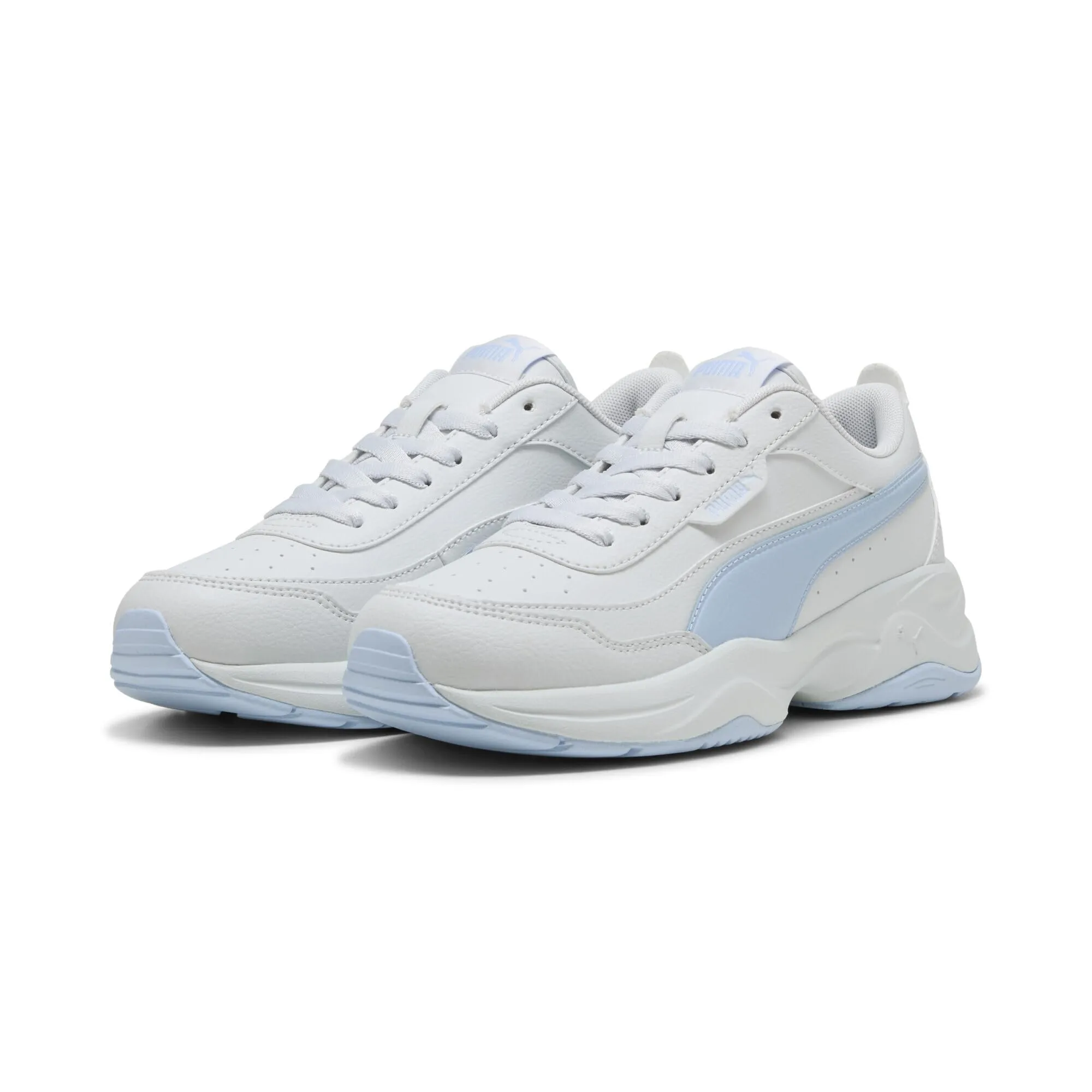 Puma Cilia Mode Sneaker Donna, Silver Mist Haute Tropic White, 39 EU - immagine 2
