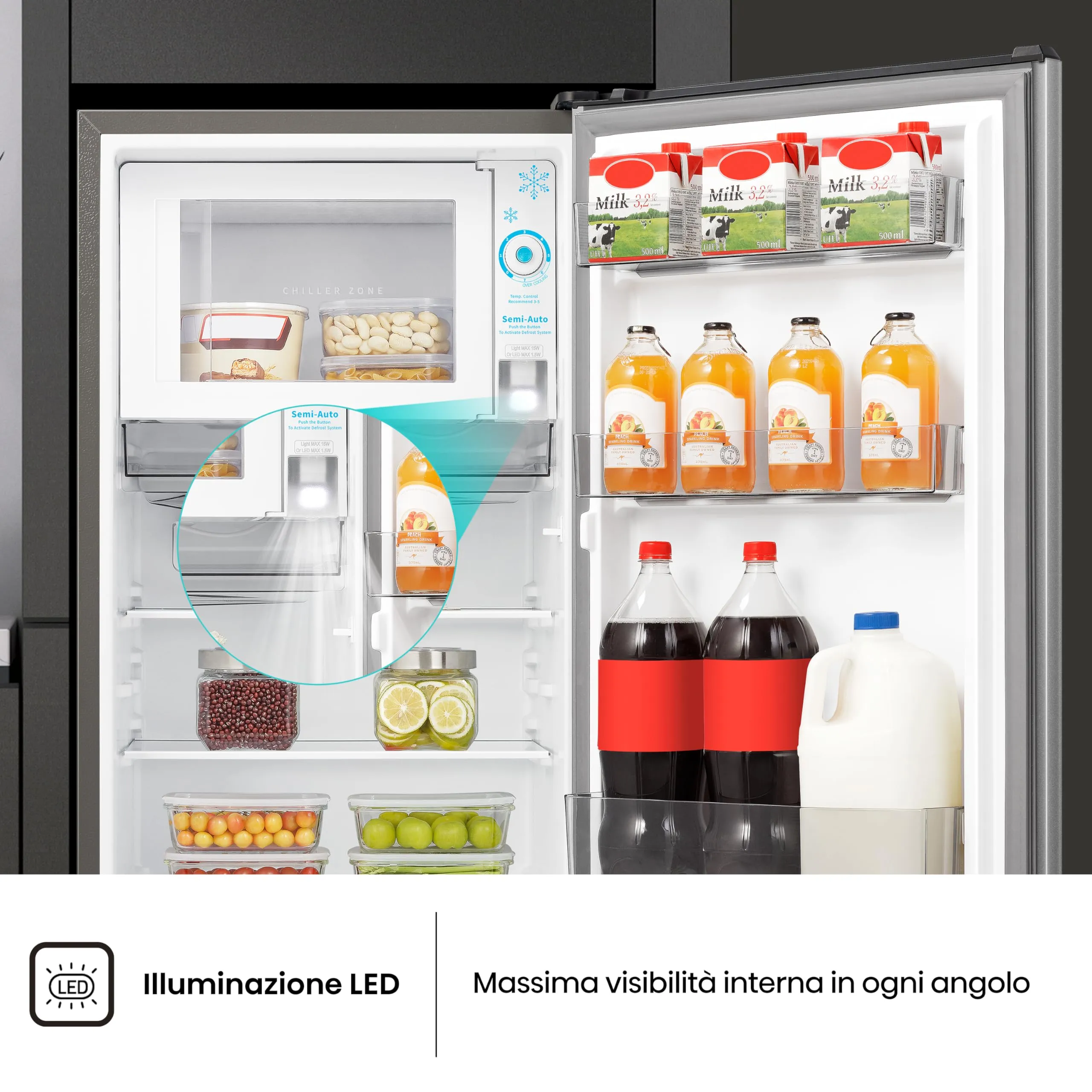 Hisense MUR52151SE Frigorifero Monoporta 150 Litri, Silver - immagine 8