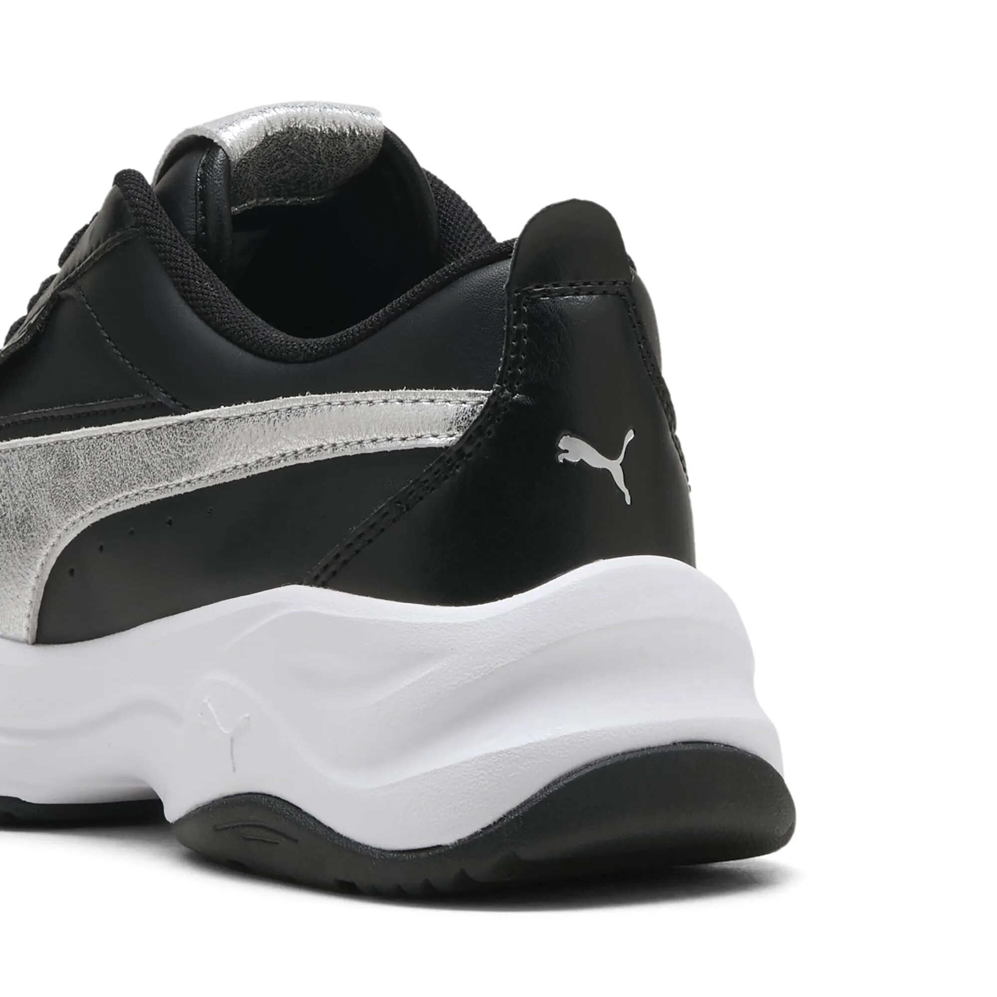 Puma Cilia Mode Metallic Whisper Sneaker - Black Silver White - immagine 2