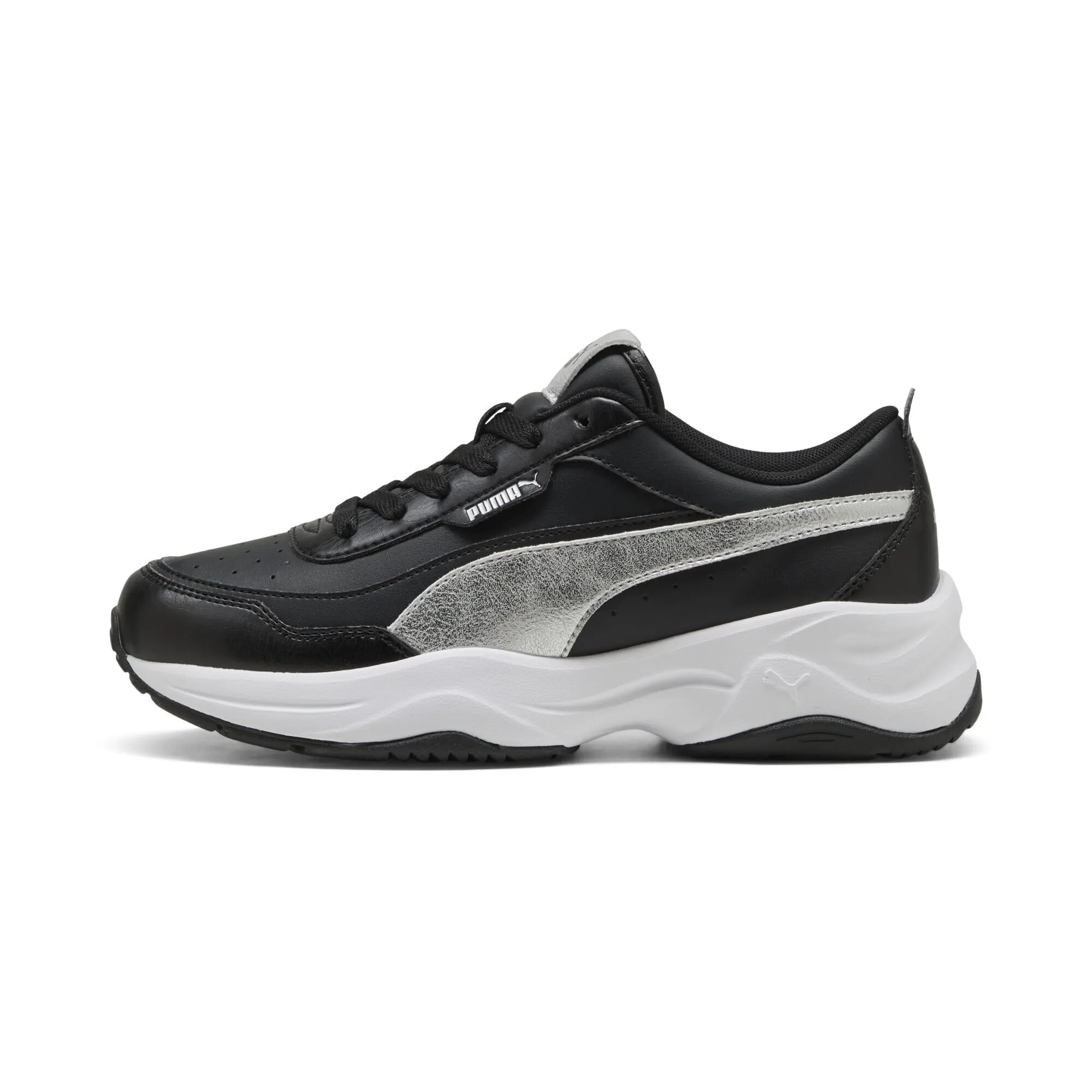 Puma Cilia Mode Metallic Whisper Sneaker - Black Silver White - immagine 3