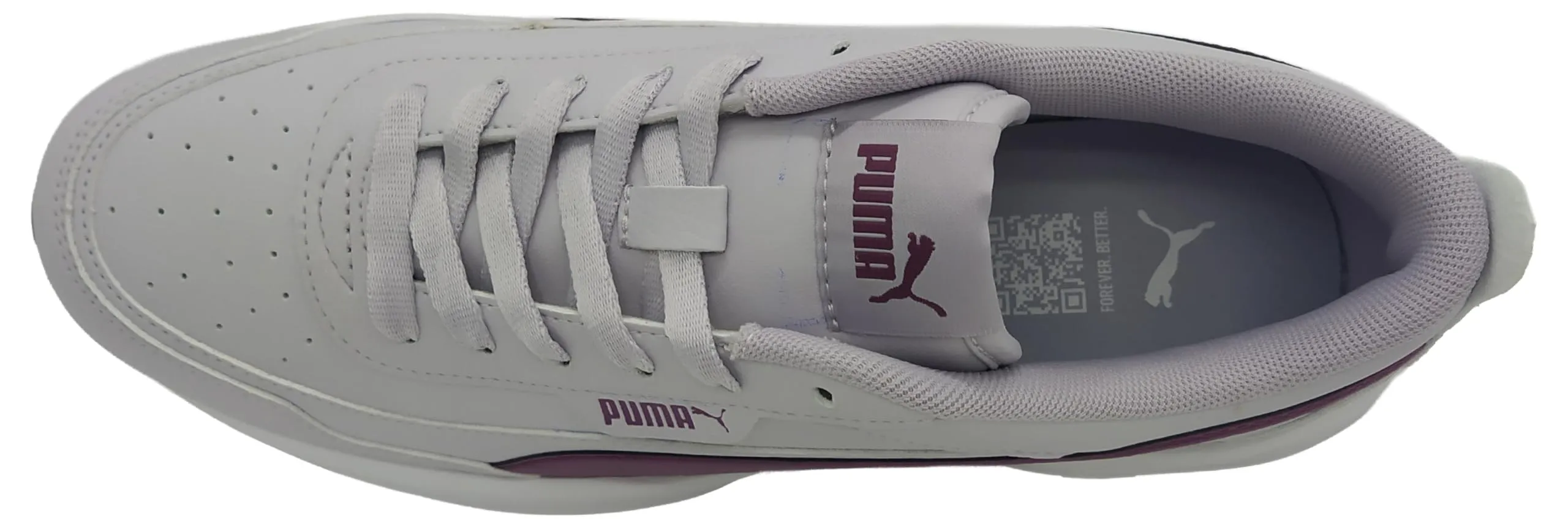 Puma Cilia Mode Sneaker Donna, Lavender Pop Plum Wine Puma White, 37 EU - immagine 3