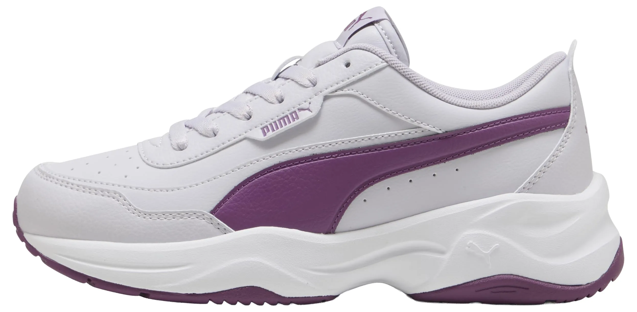 Puma Cilia Mode Sneaker Donna, Lavender Pop Plum Wine Puma White, 37 EU - immagine 7