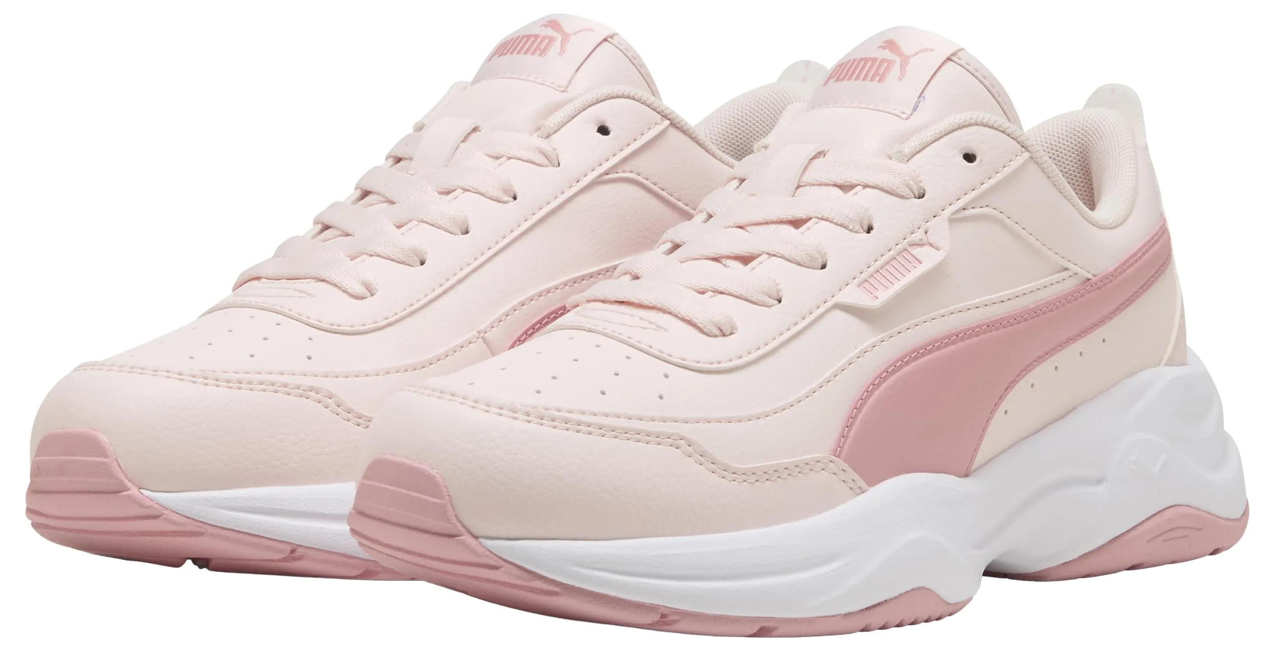 Puma Cilia Mode Sneaker Donna, Jasmine Flower Rosy Outlook Puma White, 42.5 EU - immagine 8