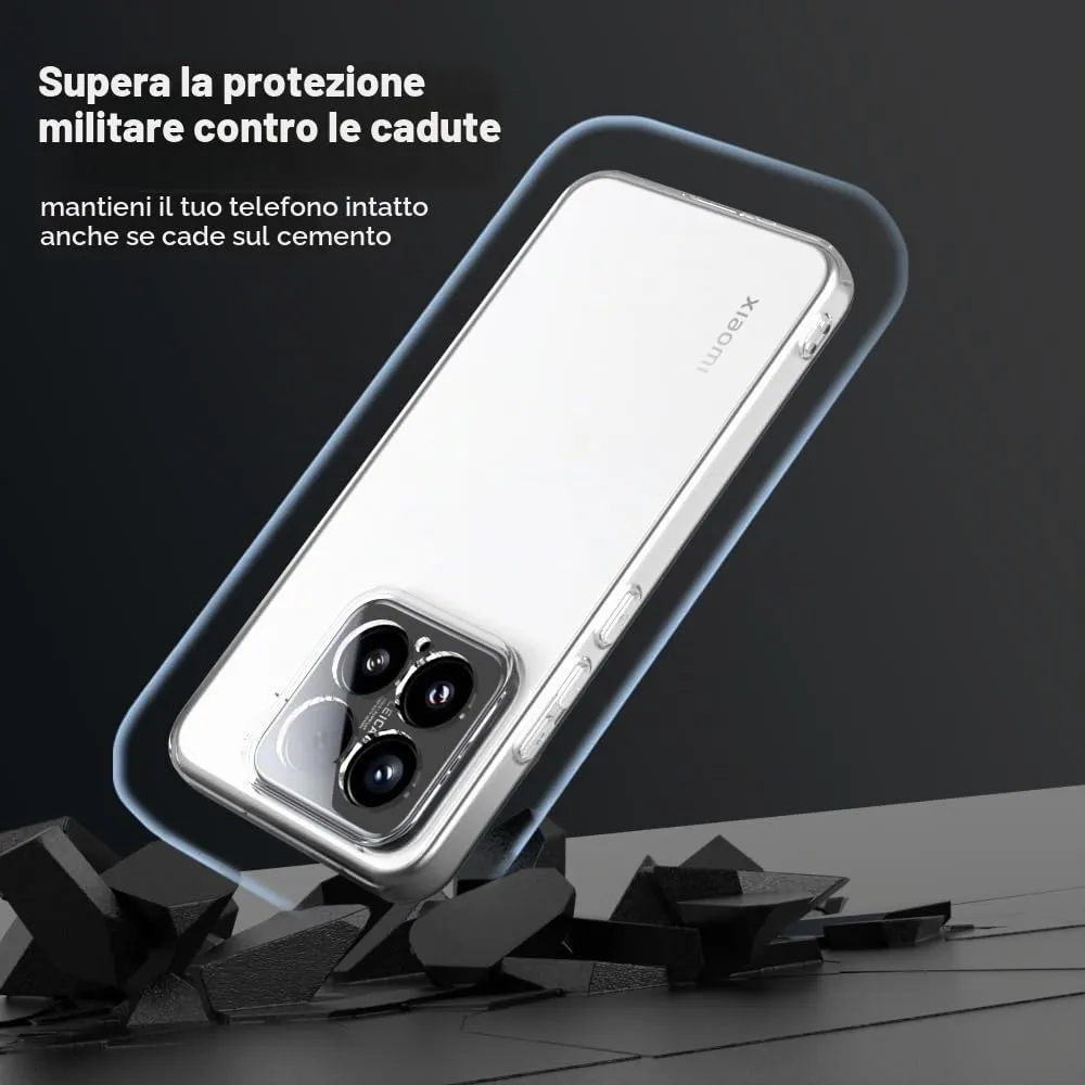 Captor Cover Trasparente per Xiaomi 15 5G, Custodia TPU in Silicone Flessibile - immagine 6