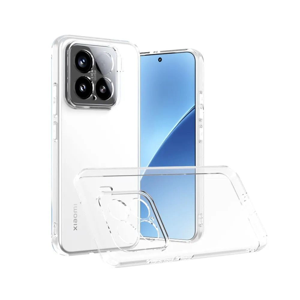 Captor Cover Trasparente per Xiaomi 15 5G, Custodia TPU in Silicone Flessibile - immagine 8