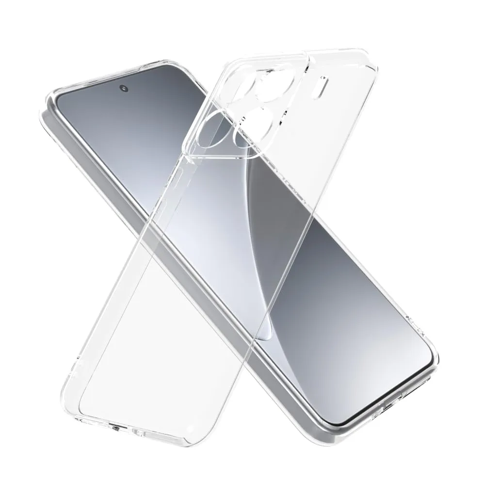 Captor Cover Trasparente per Xiaomi 15 Pro 5G, Custodia in Silicone TPU Flessibile - immagine 9