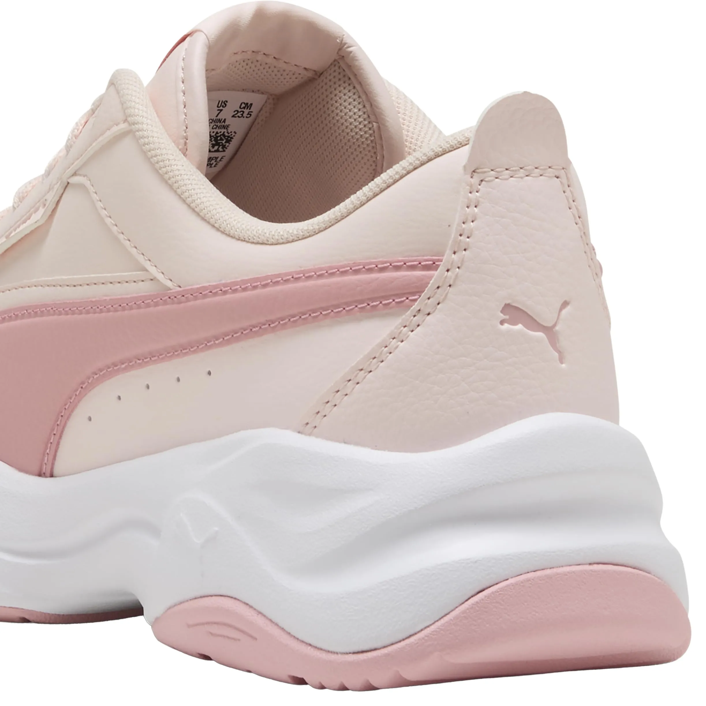 Puma Cilia Women's Sneakers, Jasmine Flower-Rosy Outlook White, 37.5 EU - immagine 2