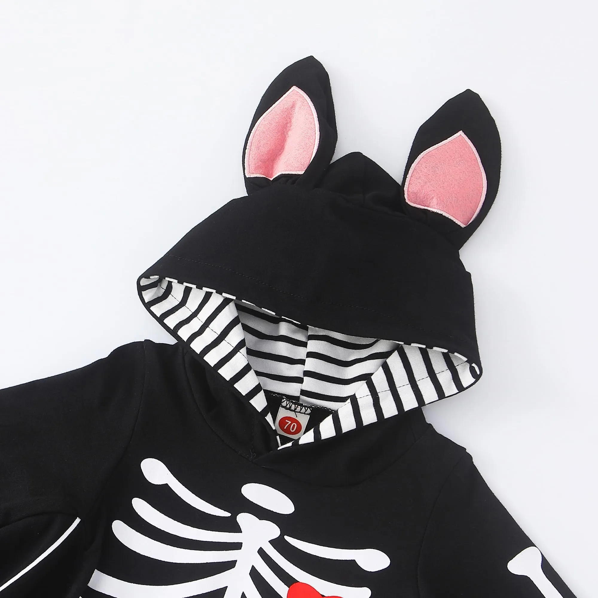 FUTERLY Costume Pipistrello Neonato, 6-9 mesi - immagine 4