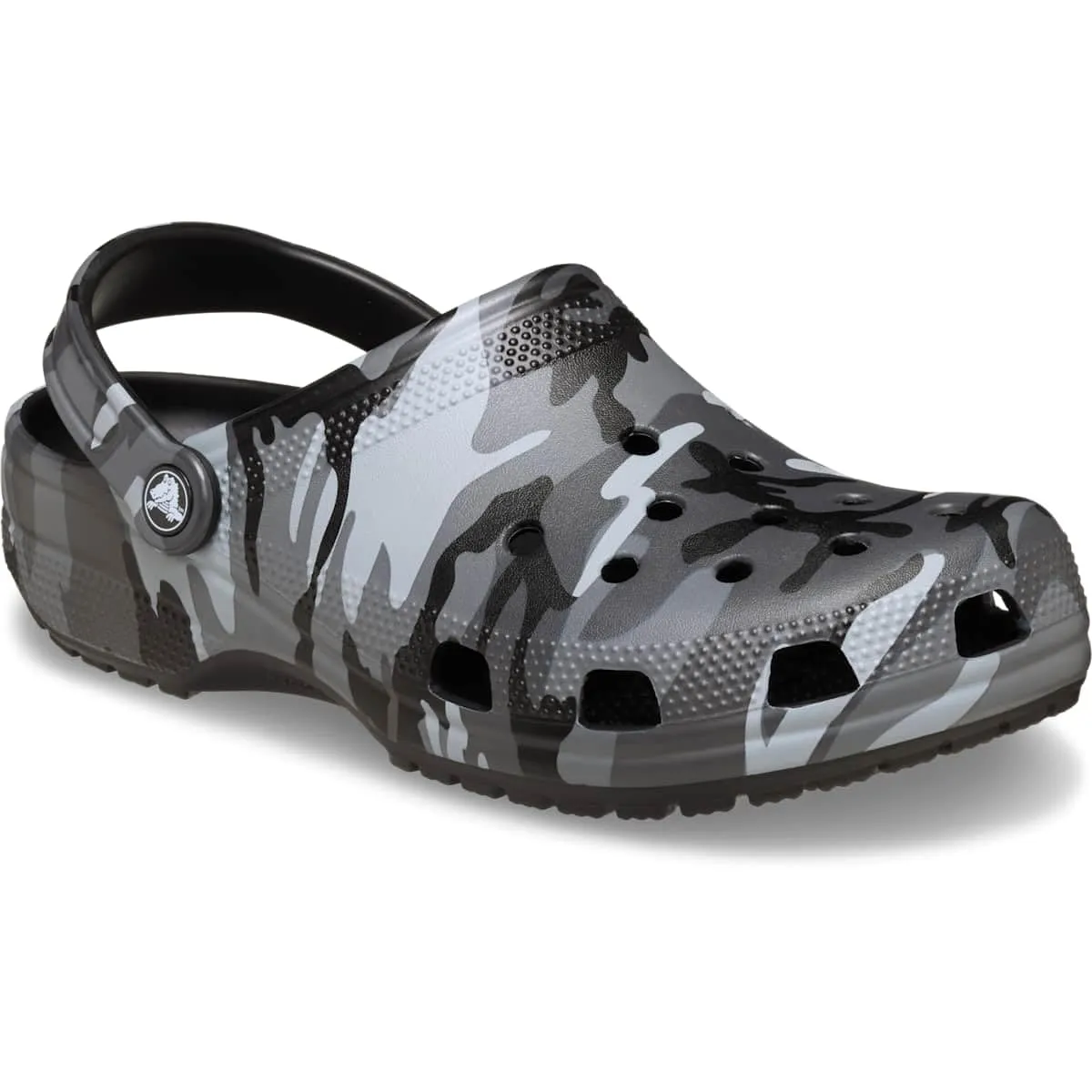 Crocs Zoccoli Classici Unisex per Adulti con Grafica Stagionale, Nero - immagine 6