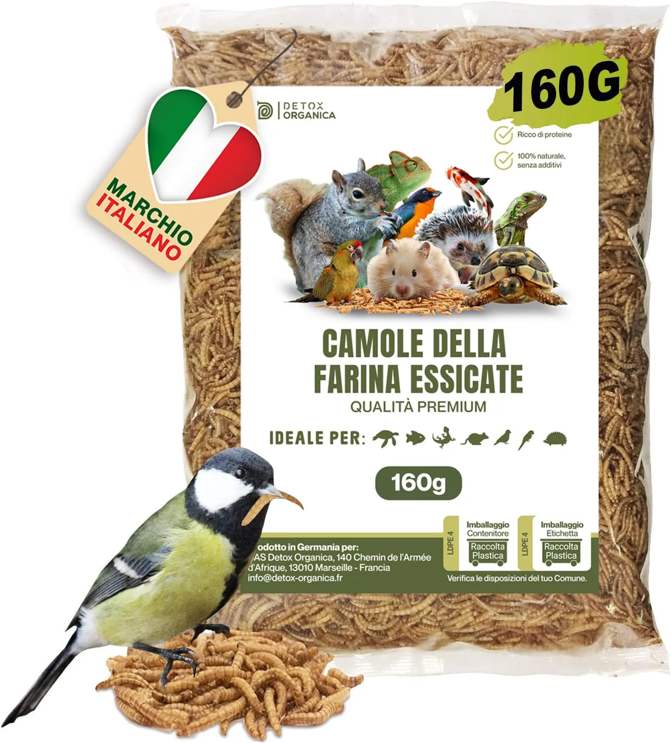 Detox Organica Camole della Farina Essiccate 160g - immagine 1