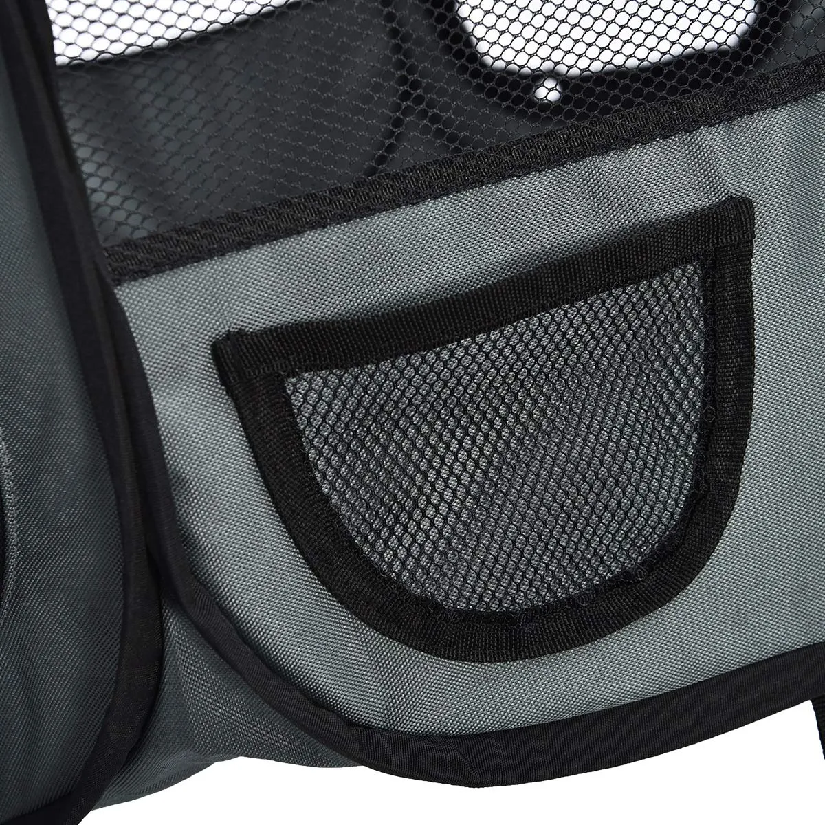 Amazon Basics Recinto Ottagonale Portatile per Animali Domestici, 114 cm, Grigio - immagine 5