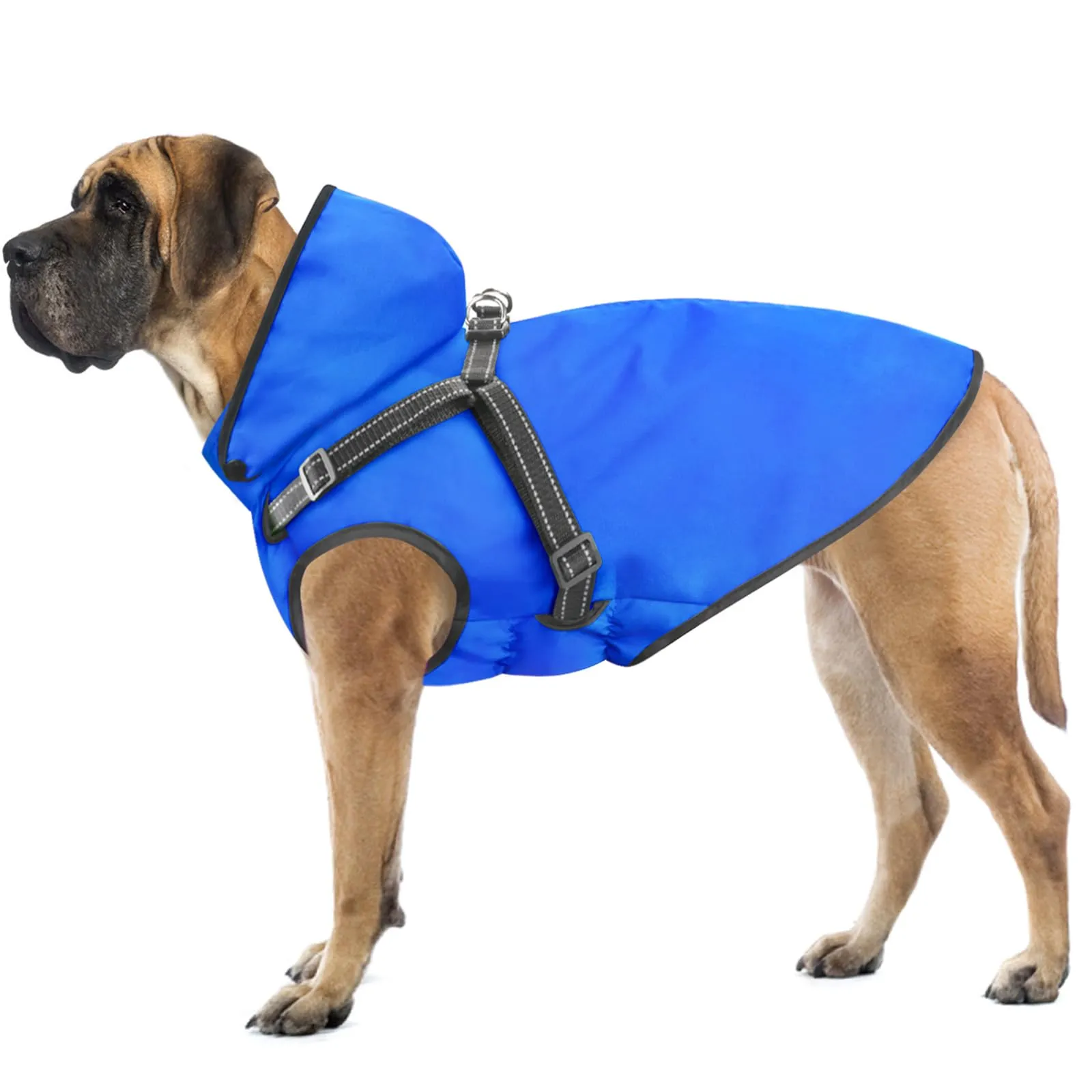 Mosucoirl Impermeabile per Cani con Cappuccio - immagine 1