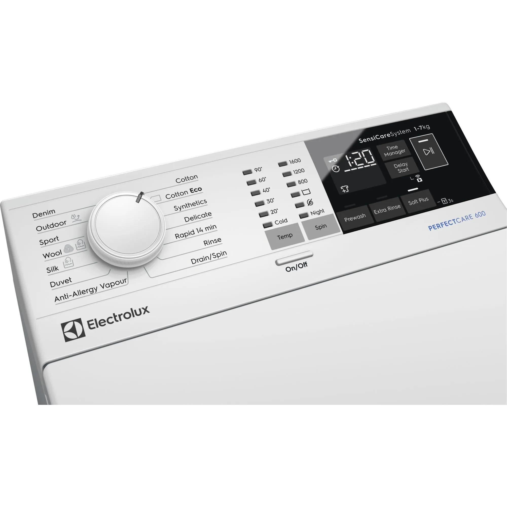 Electrolux EW6T426A Lavatrice Carica dall'Alto 6 kg 1200 giri Bianca - immagine 4