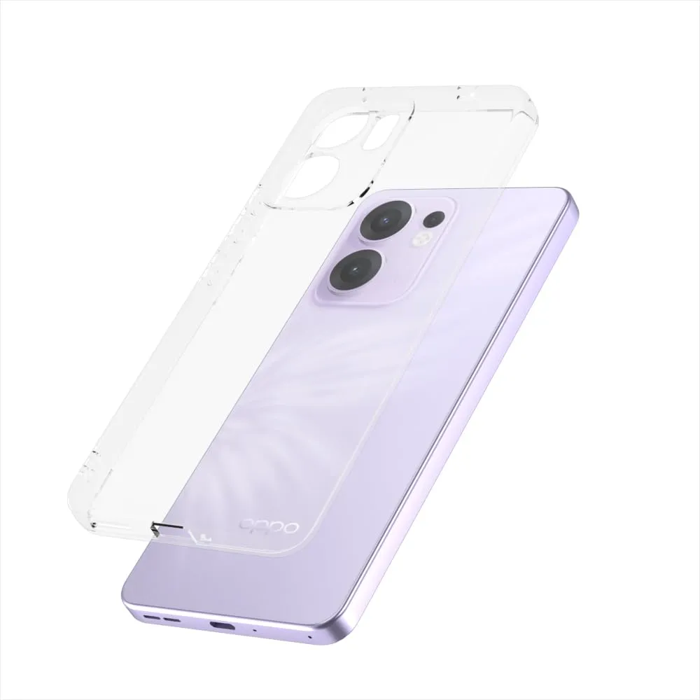 Captor Cover for Oppo Reno 13F / 13FS 5G, Transparent Soft Silicone Case, Anti-Scratch and Anti-Yellowing - immagine 9