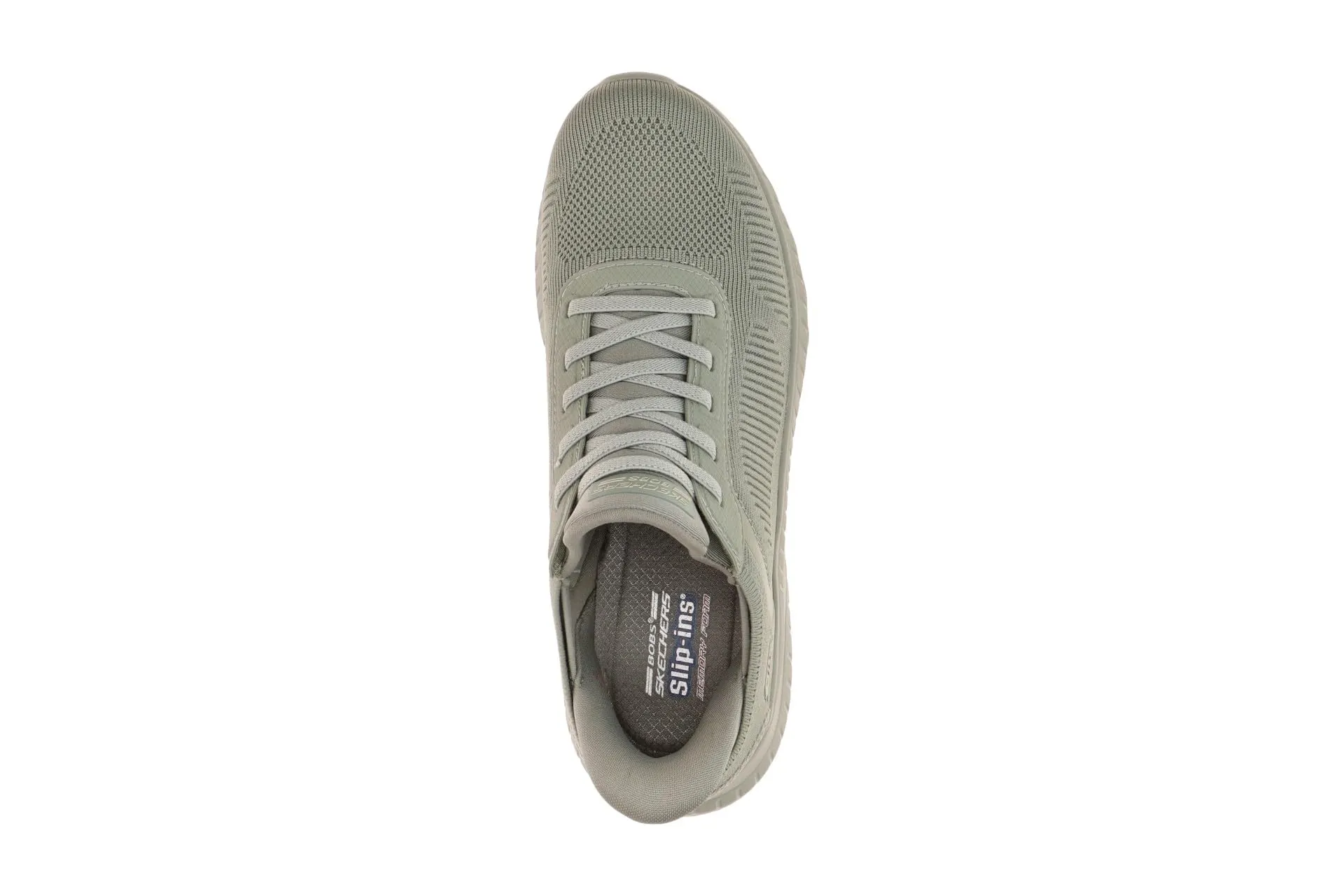 Skechers Bobs Squad Chaos Current Muse Scarpe da Allenamento, Olive Textile, 38 EU - immagine 7