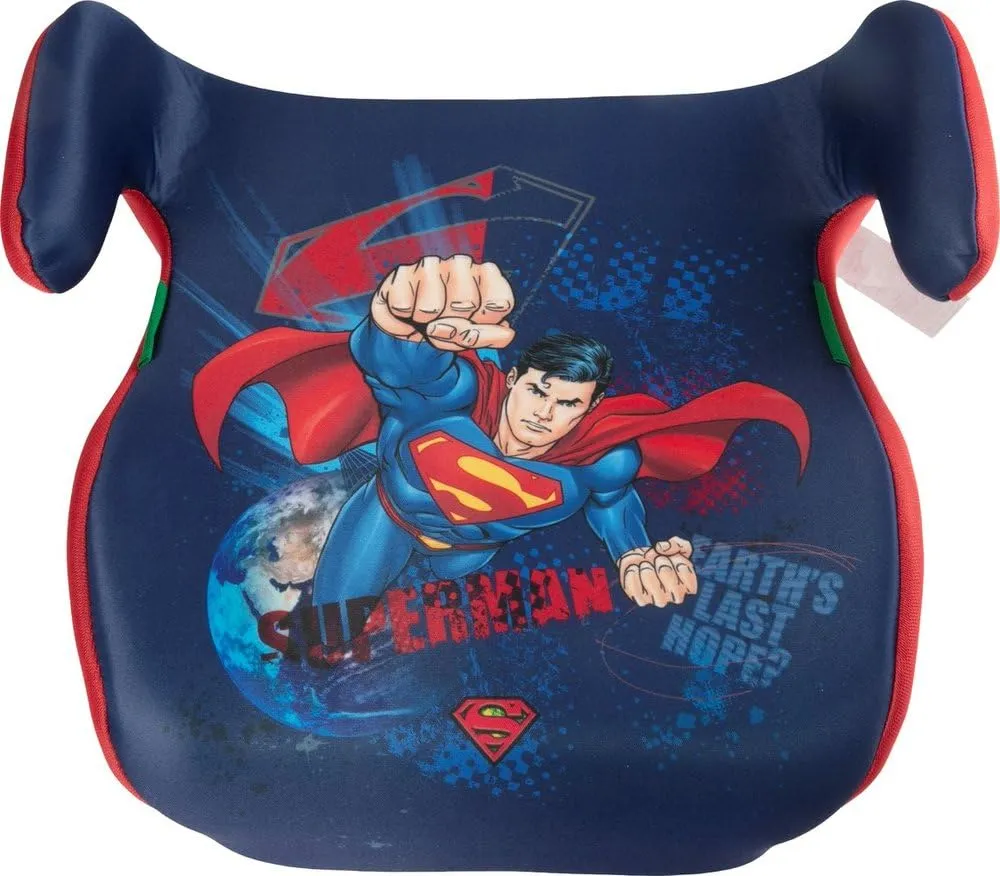 Tataway Seggiolino Alzatina Auto Bimbi DC Comics Superman I-Size ECE R129, 126-150 cm, 22-36 kg, Gruppo 3 - immagine 3