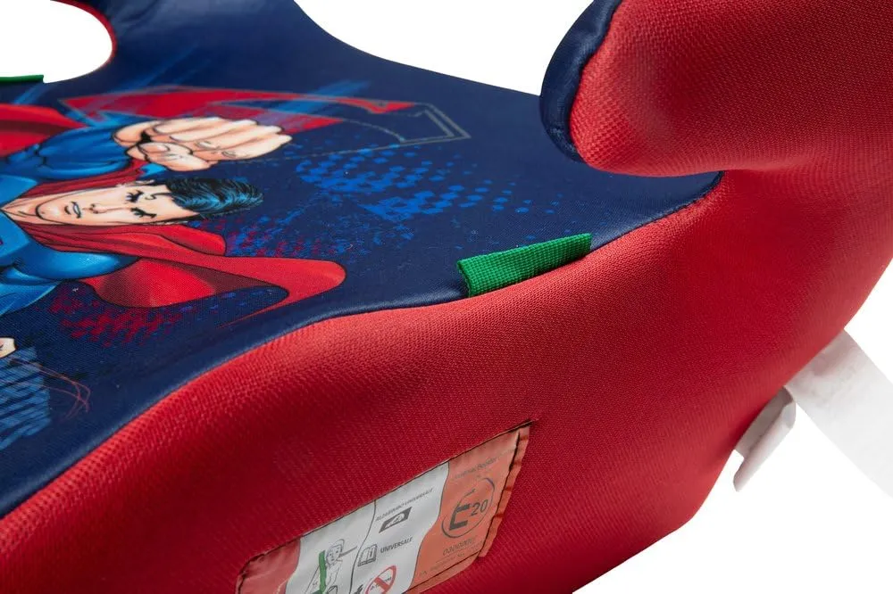 Tataway Seggiolino Alzatina Auto Bimbi DC Comics Superman I-Size ECE R129, 126-150 cm, 22-36 kg, Gruppo 3 - immagine 9