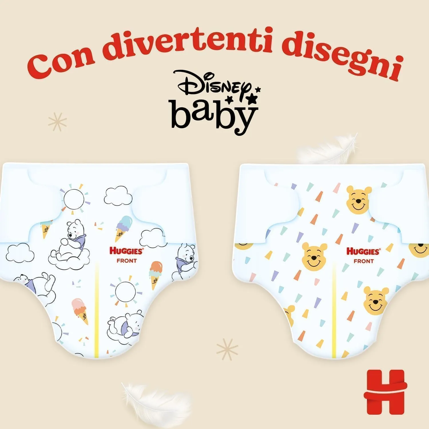 Huggies Extra Care Neonato, Taglia 2 (3-6kg), 104 Pannolini - immagine 6