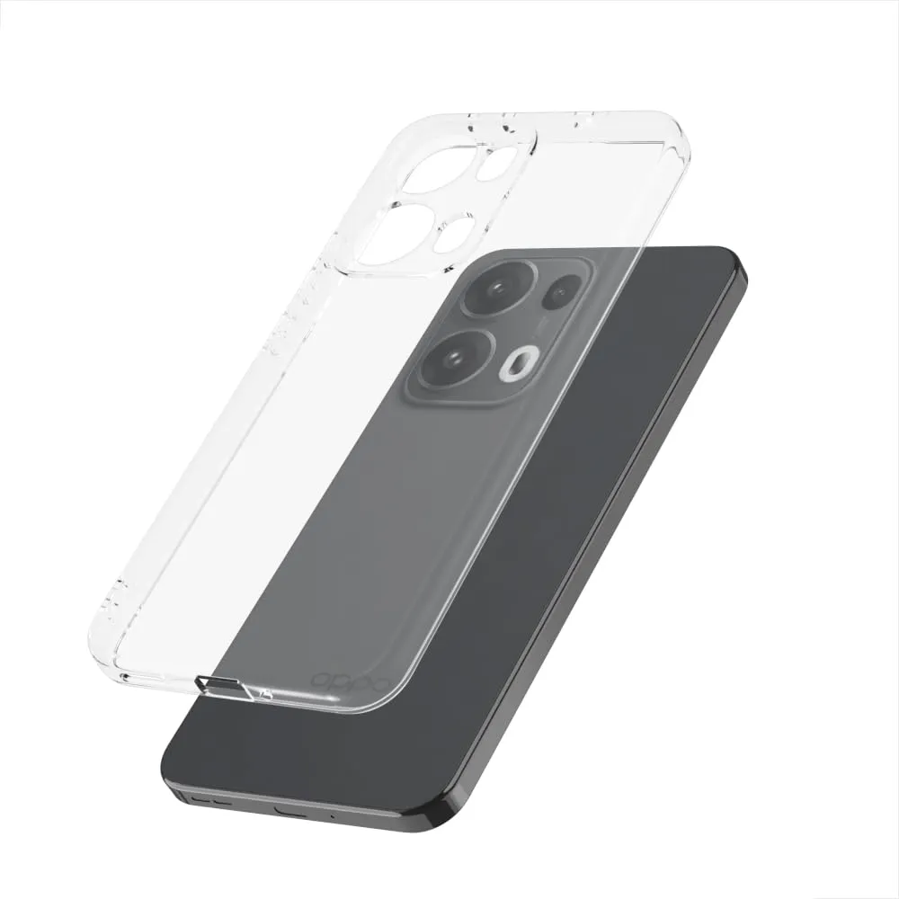 Captor Cover for Oppo Reno 13 Pro 5G, Transparent Soft Silicone Case, Anti-Scratch and Anti-Yellowing - immagine 9