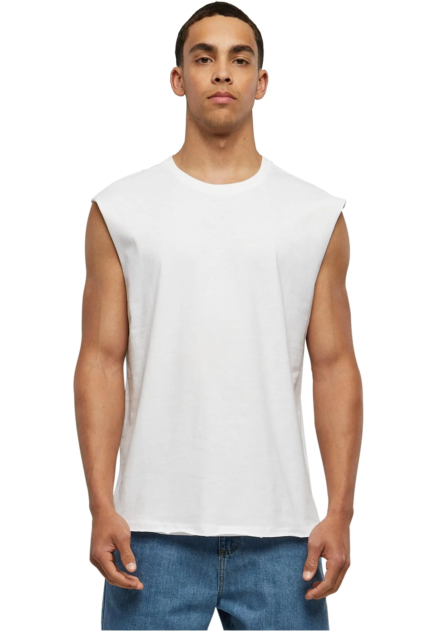 Urban Classics Open T-Shirt, White, 4XL - immagine 1