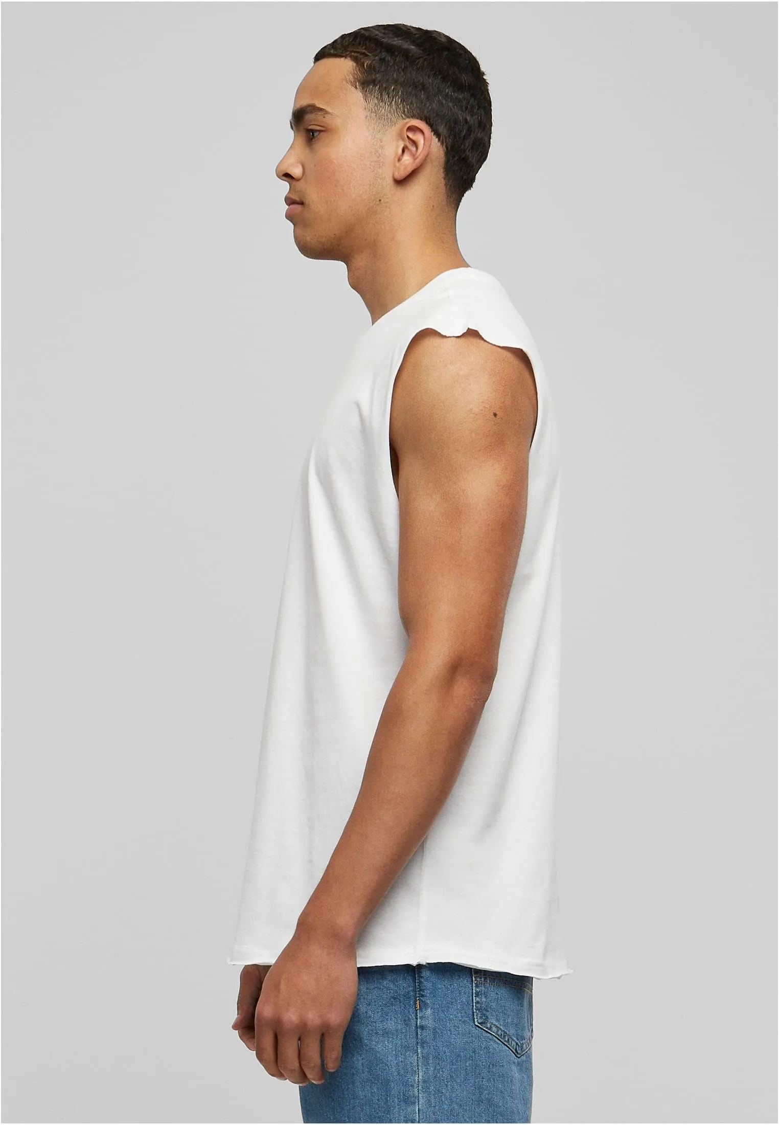 Urban Classics Open T-Shirt, White, 4XL - immagine 7