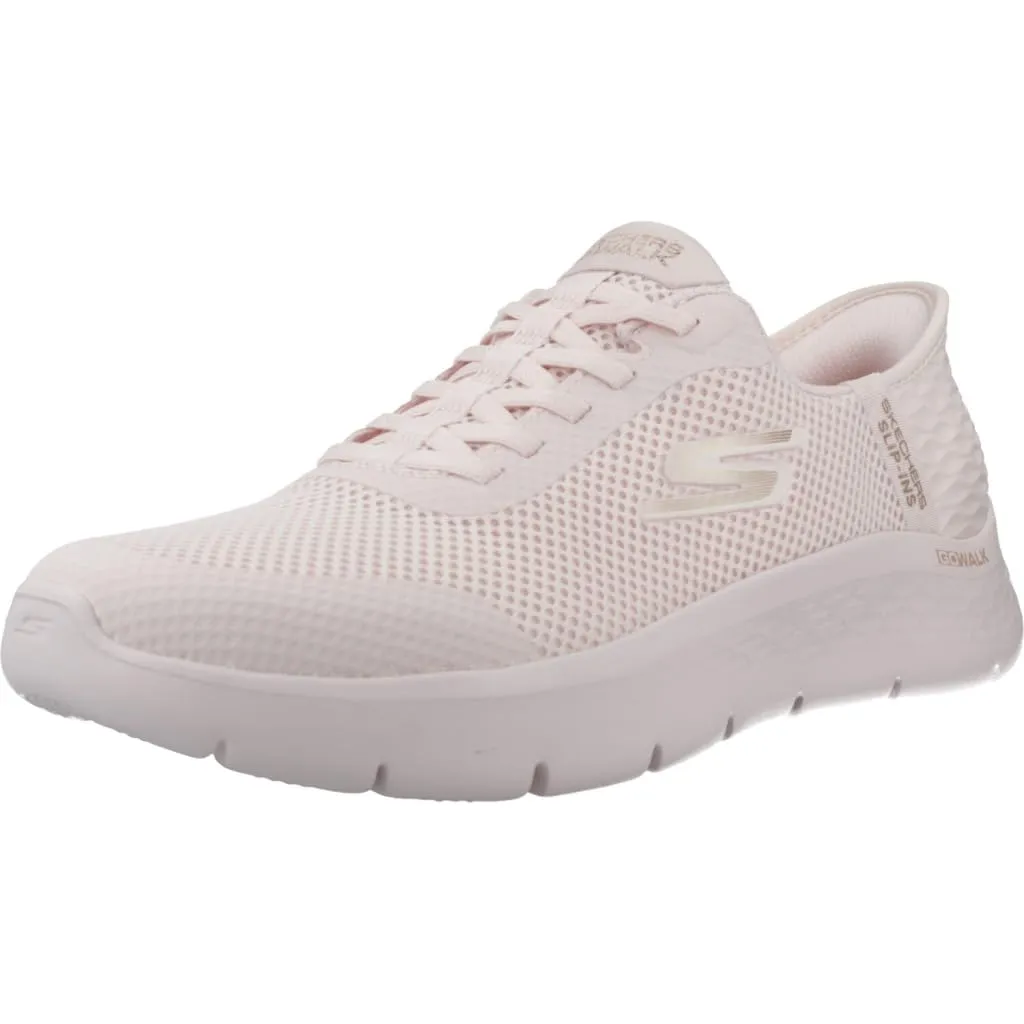 Skechers Women's Go Walk Flex Grand Entry Trainers, Pink, 42 EU - immagine 1