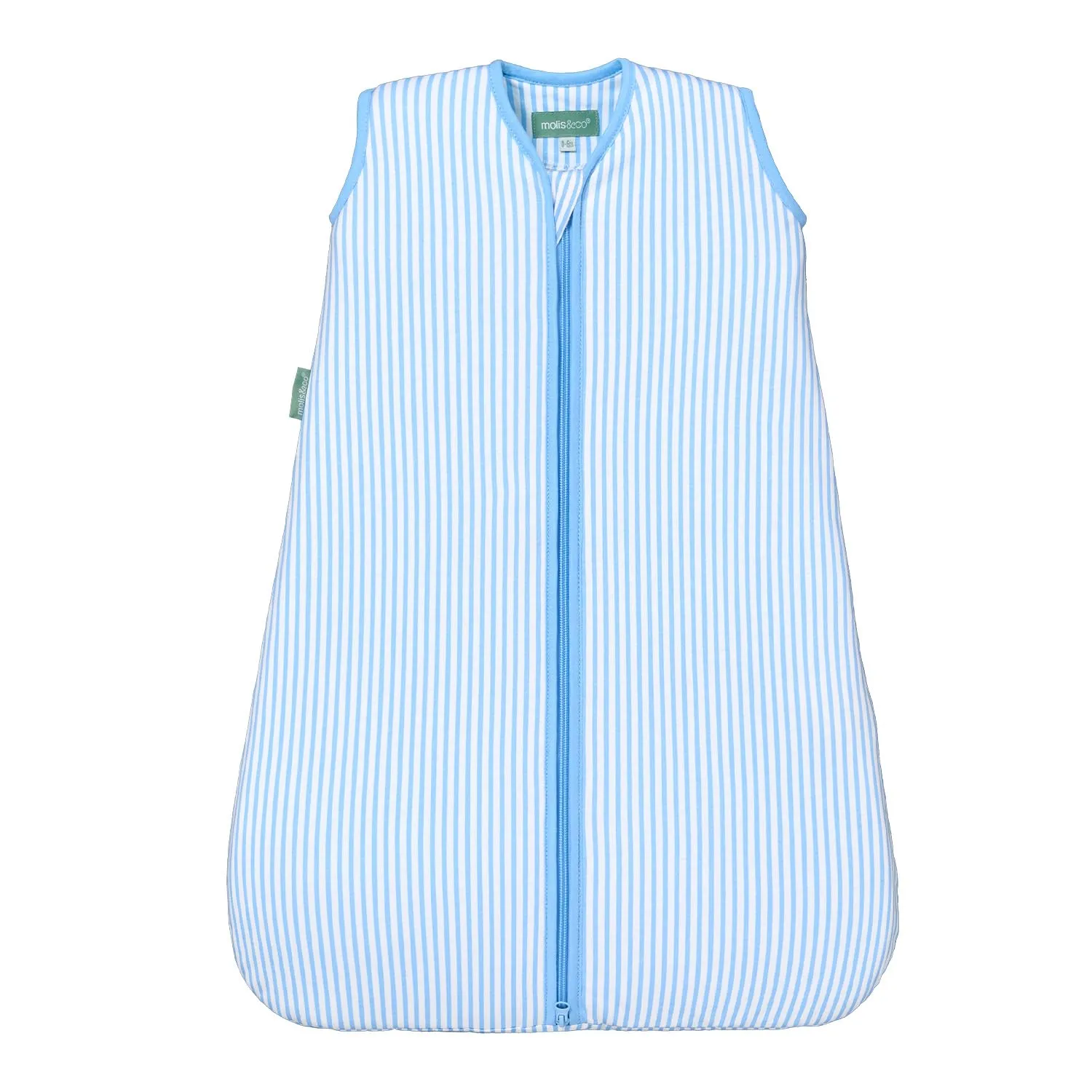 molis & co Sacco Nanna 1 TOG per Neonato 0-6 mesi, 100% Cotone Oeko-Tex, Sailor Blue - immagine 1