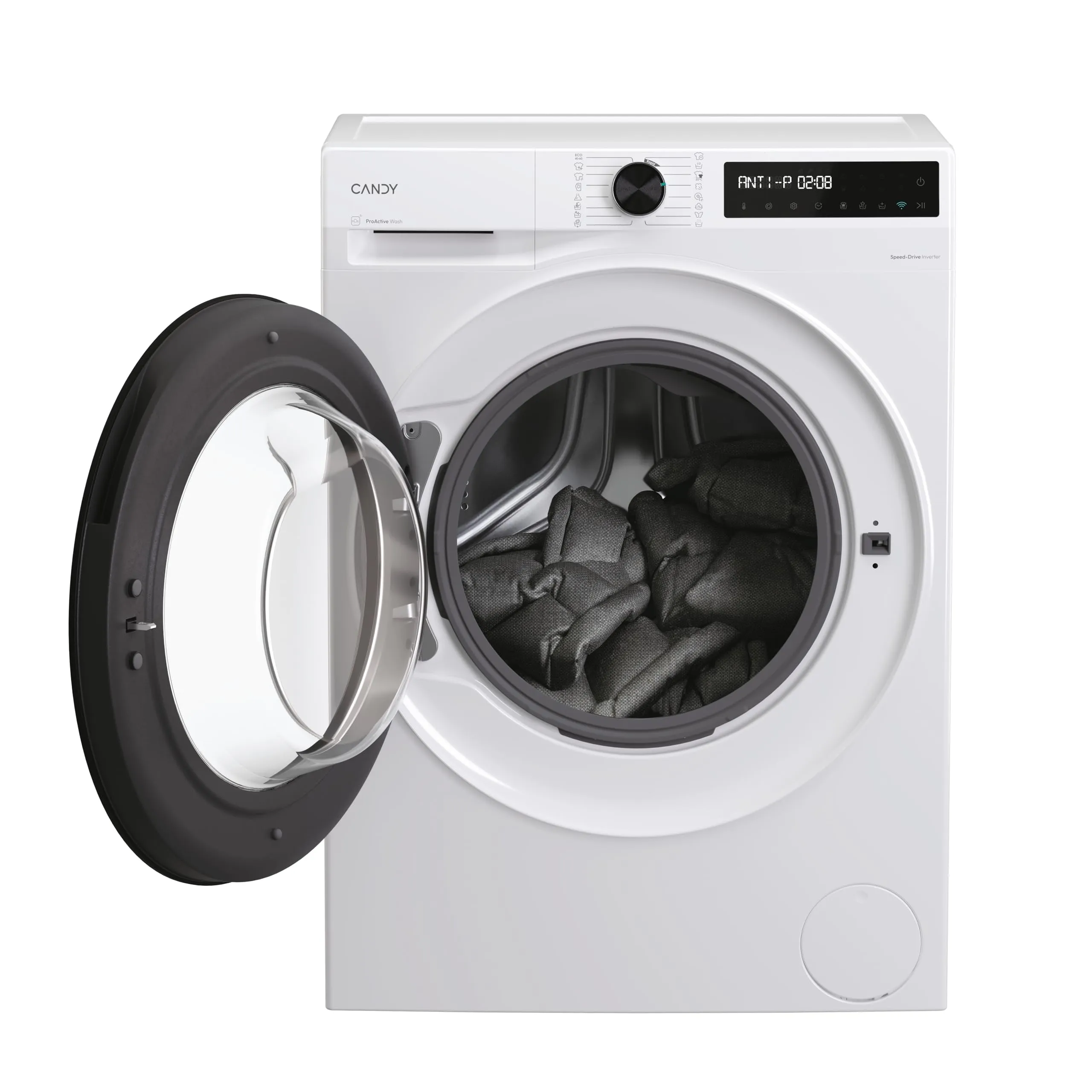 Candy ProWash 500 Lavatrice 10 kg, 1400 giri, Classe A-20%, Bianca - immagine 2