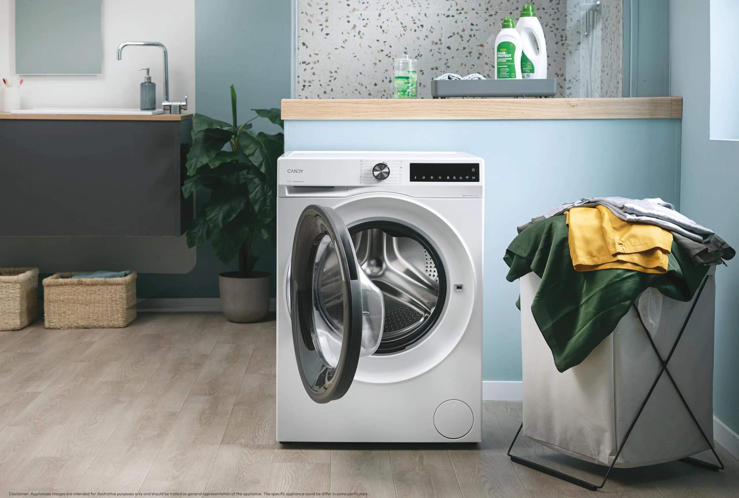 Candy ProWash 500 Lavatrice 10 kg, 1400 giri, Classe A-20%, Bianca - immagine 8