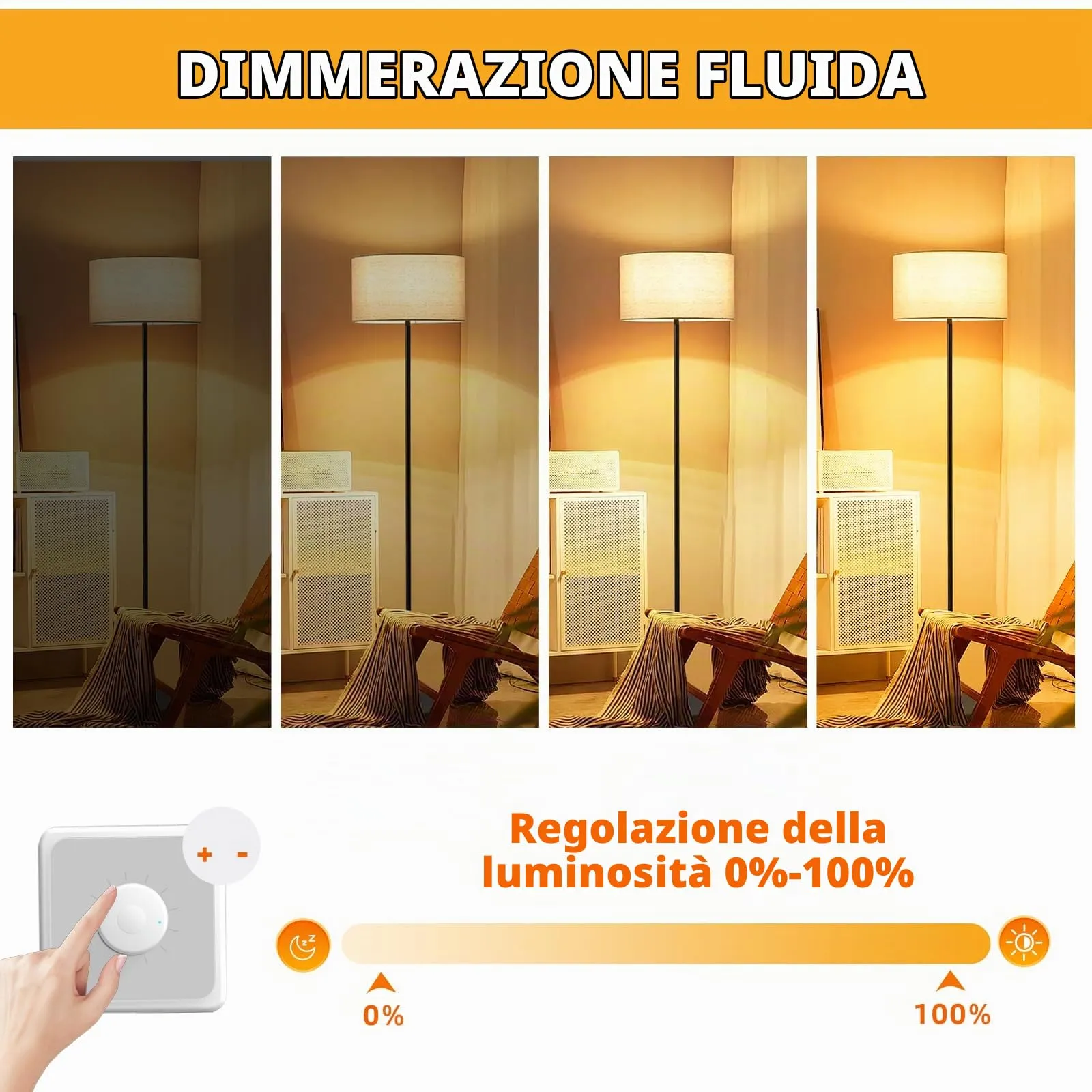 Caldarax Lampadina Alogena R7s 118mm 150W, 230V, 2250LM, Bianco Caldo 2700K, Dimmerabile, 6 Pezzi - immagine 5