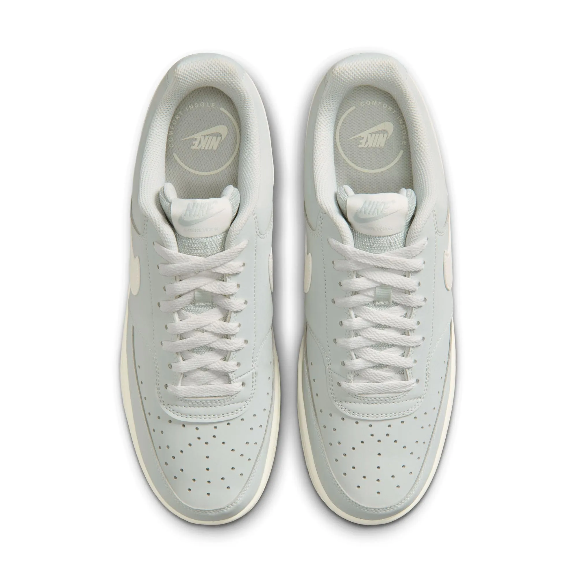 Nike Court Vision Low V2 Premium, Argento Chiaro Vela, 8.5 - immagine 4
