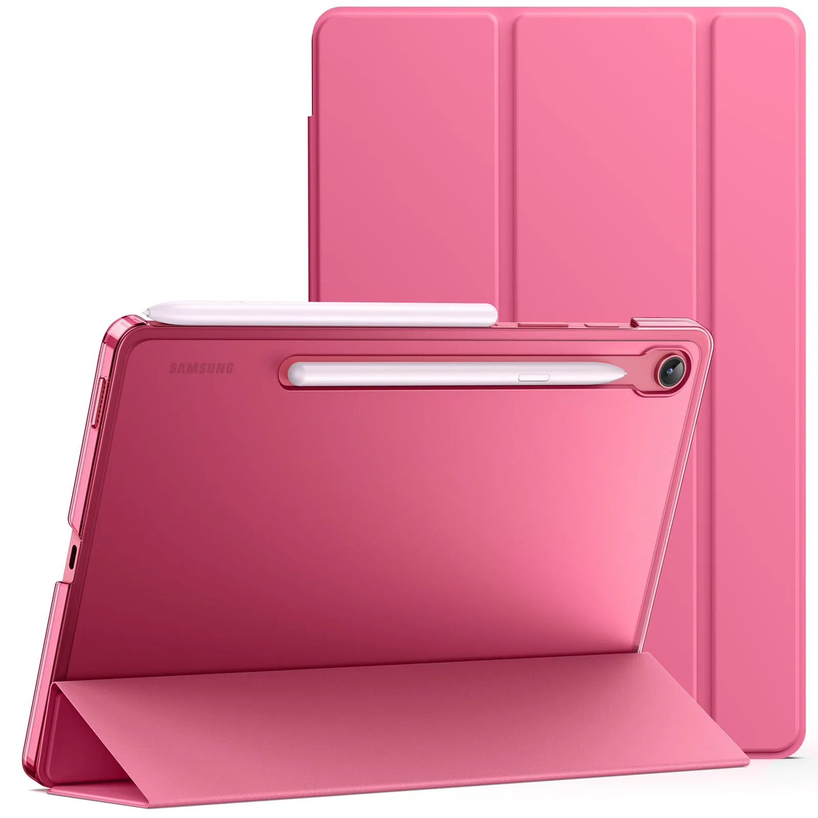 JETech Custodia per Samsung Galaxy Tab S10 Lite / S10 FE / S9 FE 10,9", Rosa - immagine 1