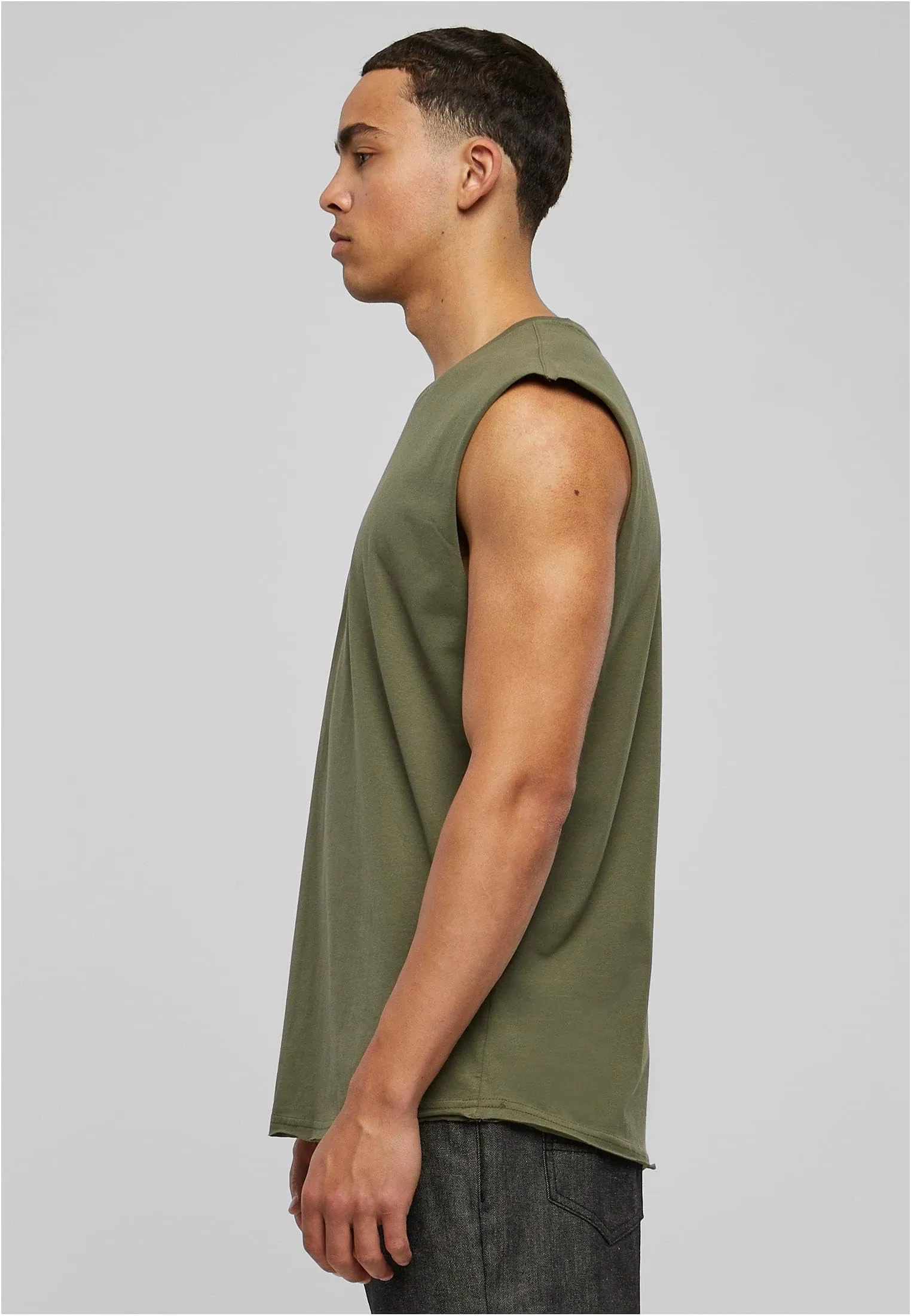Urban Classics Open T-Shirt Verde 4XL - immagine 9