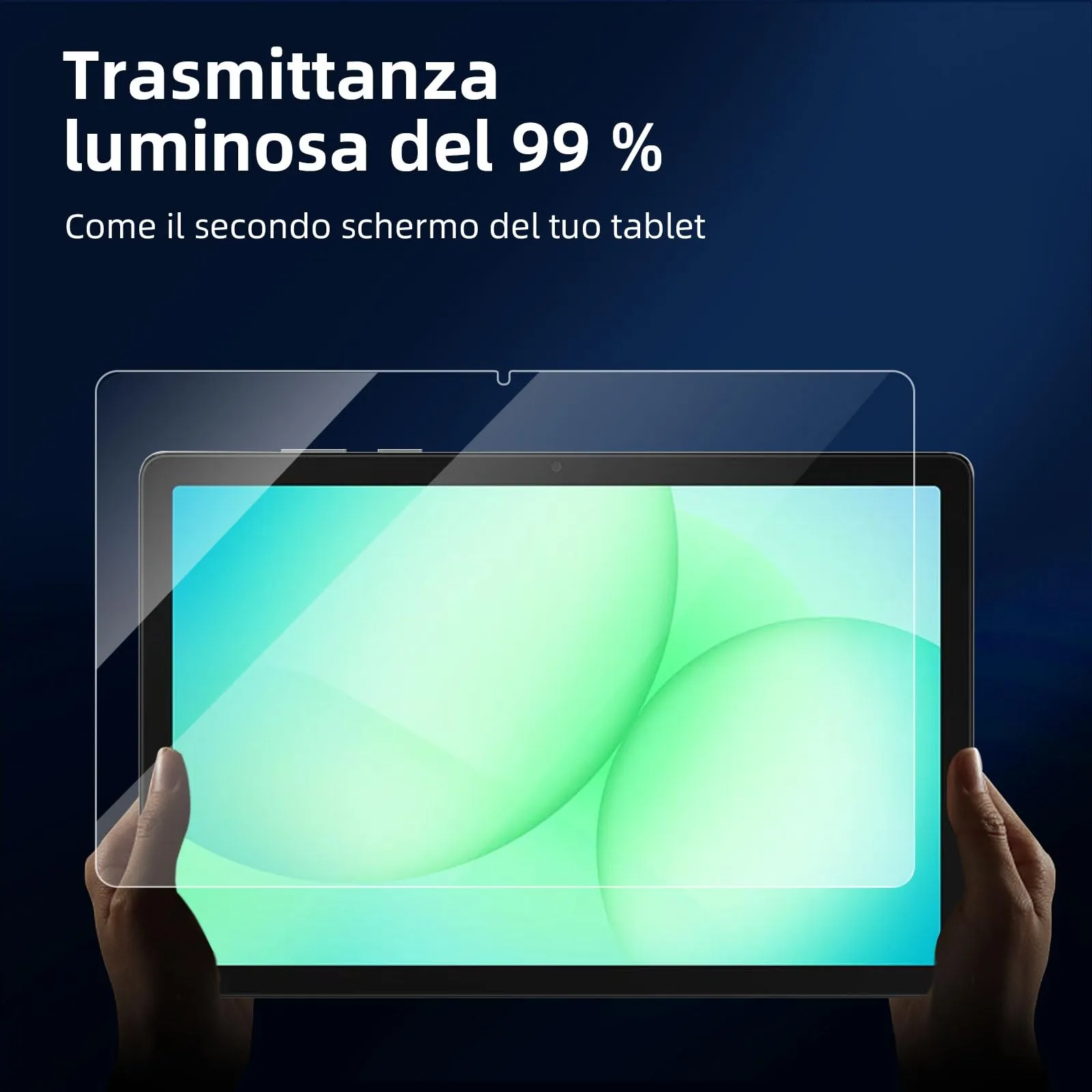 NEW'C Pellicola in Vetro Temperato per Samsung Galaxy Tab A11+ (11 pollici) - immagine 7