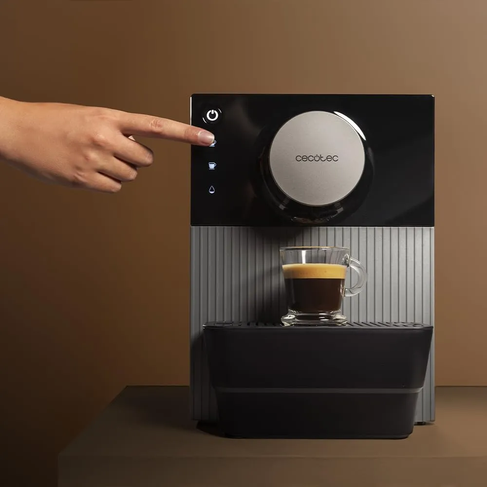 Cecotec Cremmaet Cube Macchina da Caffè Superautomatica, Rosso, 1350 W, 19 bar - immagine 5