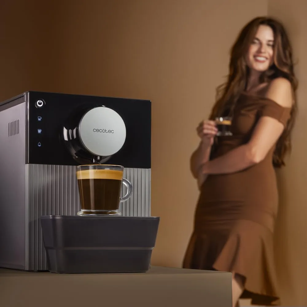 Cecotec Cremmaet Cube Macchina da Caffè Superautomatica, Rosso, 1350 W, 19 bar - immagine 6