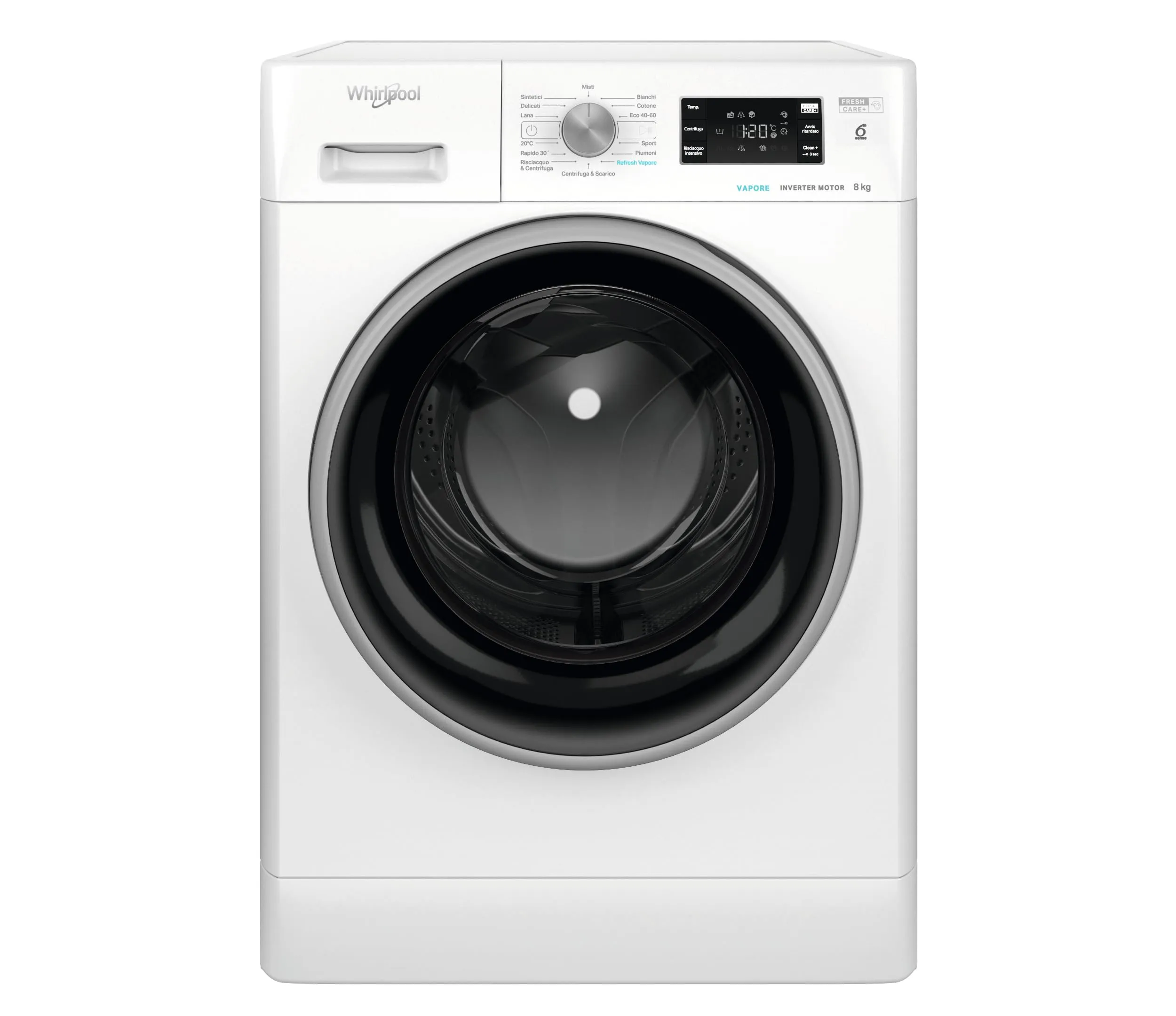 Whirlpool FFB 848 BSV IT Lavatrice 8 kg Bianco - immagine 6