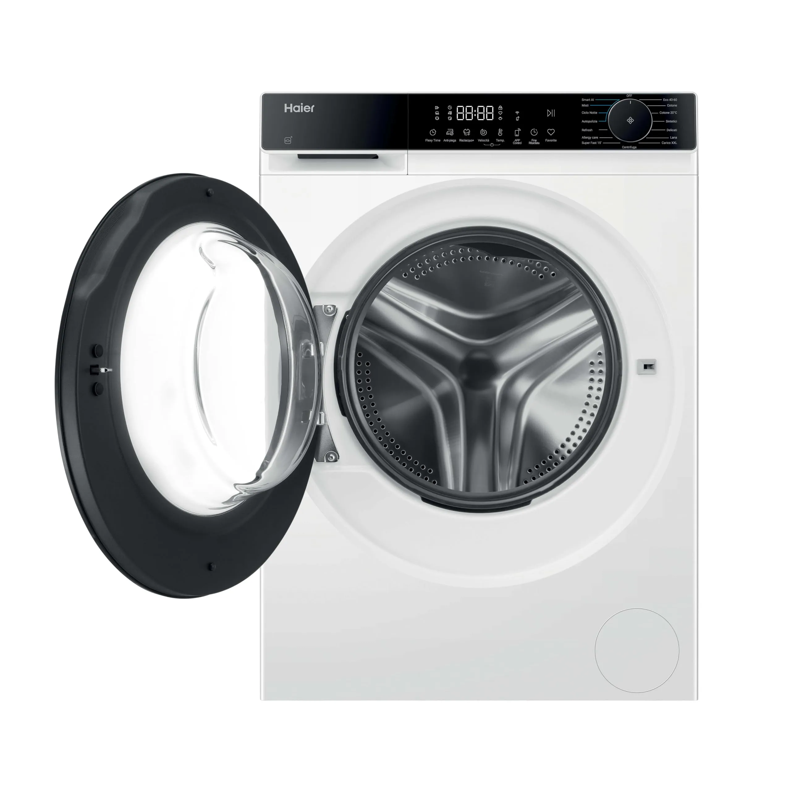 Haier X Serie 5 Lavatrice 8 Kg, 1400 Giri, Classe A-30%, Bianca - immagine 9