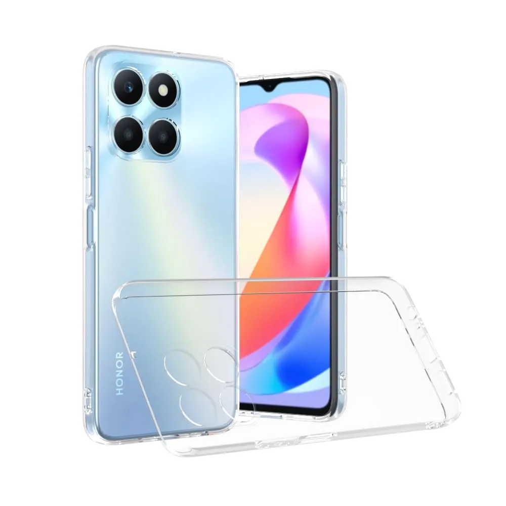 Captor Cover for Honor X6A / X6B, Transparent Soft Silicone Case, Anti-Scratch and Anti-Yellowing - immagine 8