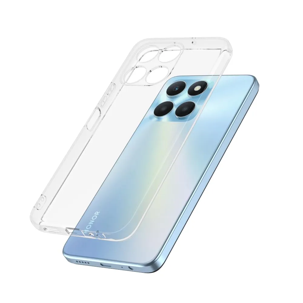 Captor Cover for Honor X6A / X6B, Transparent Soft Silicone Case, Anti-Scratch and Anti-Yellowing - immagine 9