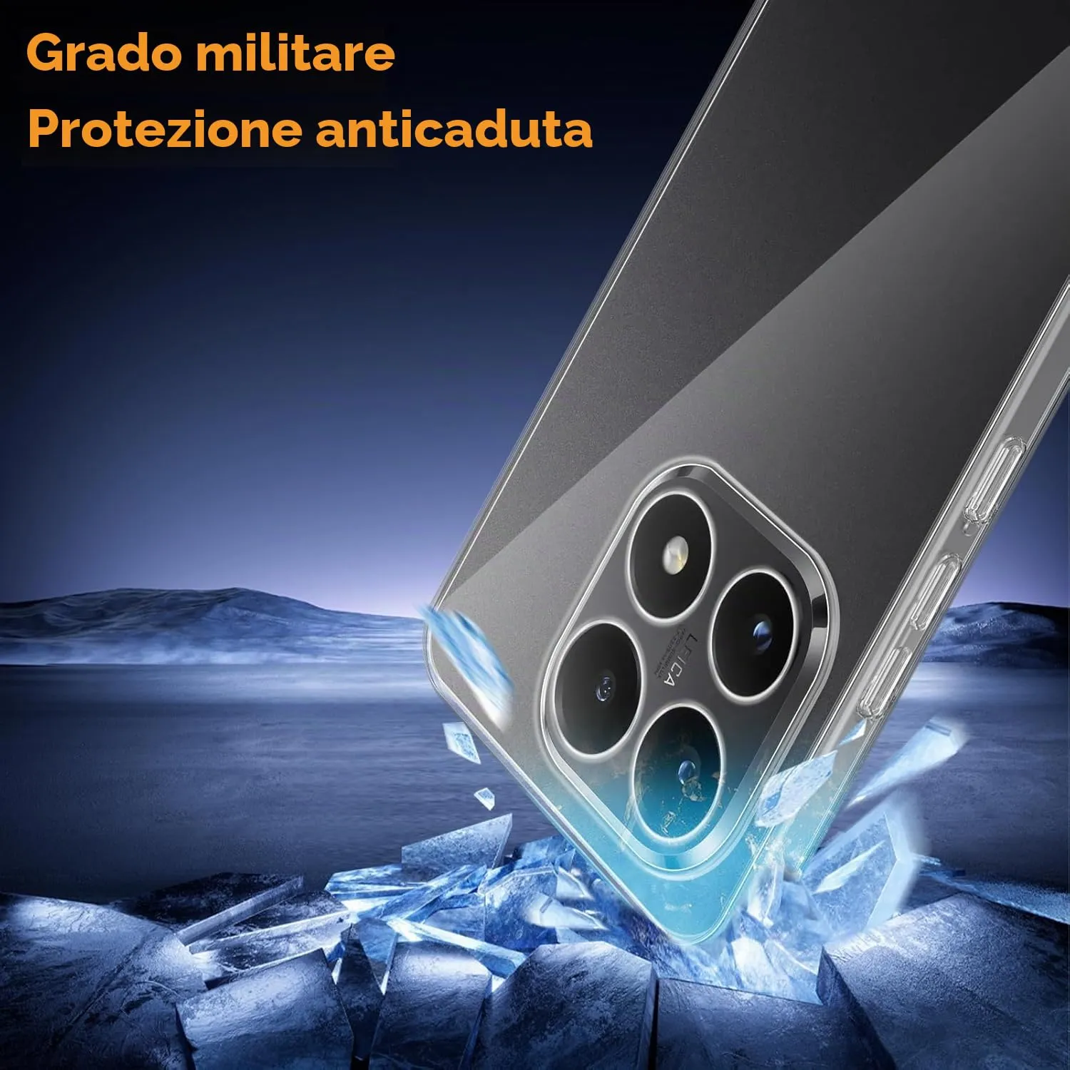 Captor Cover for Xiaomi 15T, Transparent Soft Silicone Case, Anti-Scratch and Anti-Yellowing - immagine 4