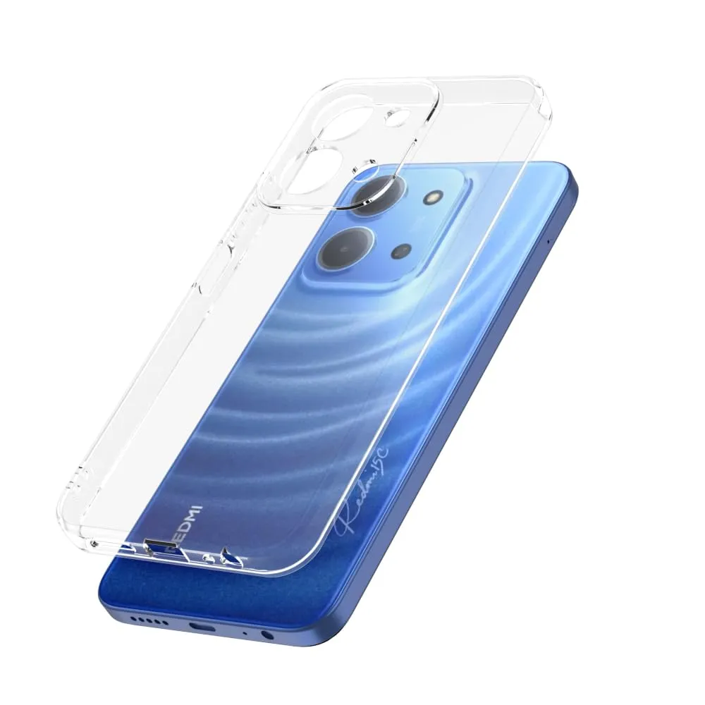Captor Cover for Xiaomi Redmi 15C, Transparent Soft Silicone Case, Anti-Scratch and Anti-Yellowing - immagine 8