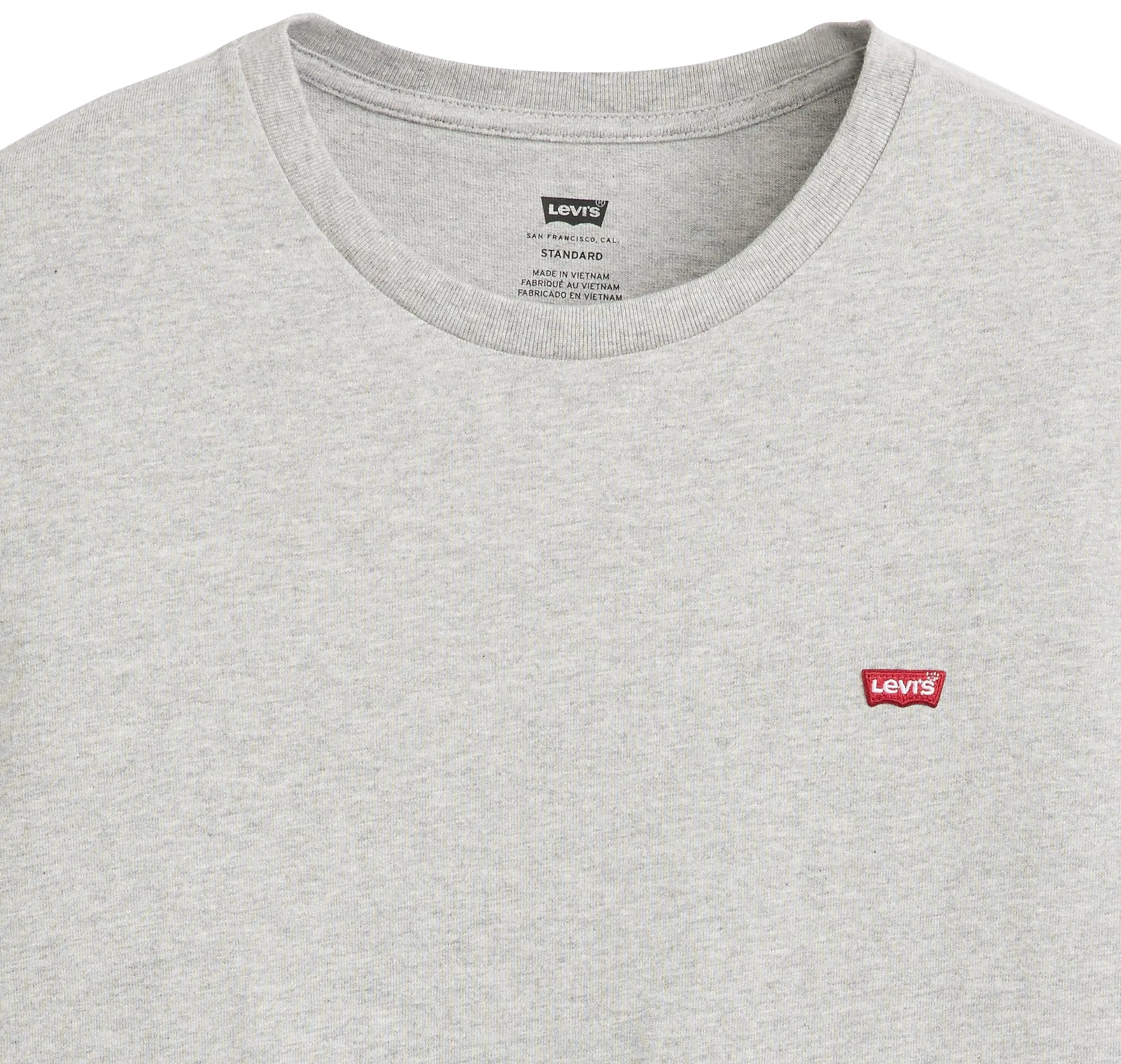 Levi's Original Housemark Tee, Mid Tone Grey Heather Jersey, XXL - immagine 4