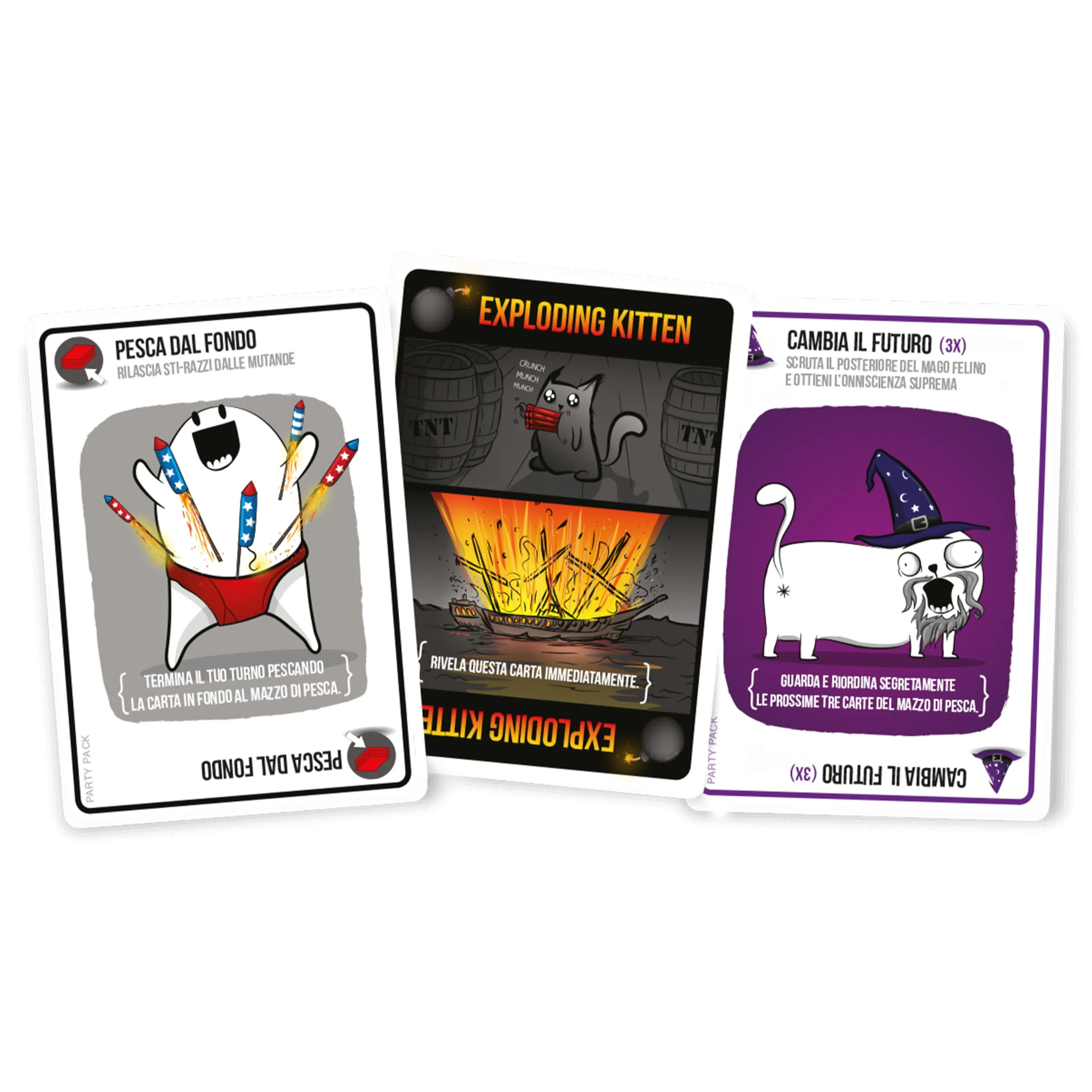 Exploding Kittens Asmodee Party Pack (Nuova Edizione) – Carte da Gioco - immagine 3