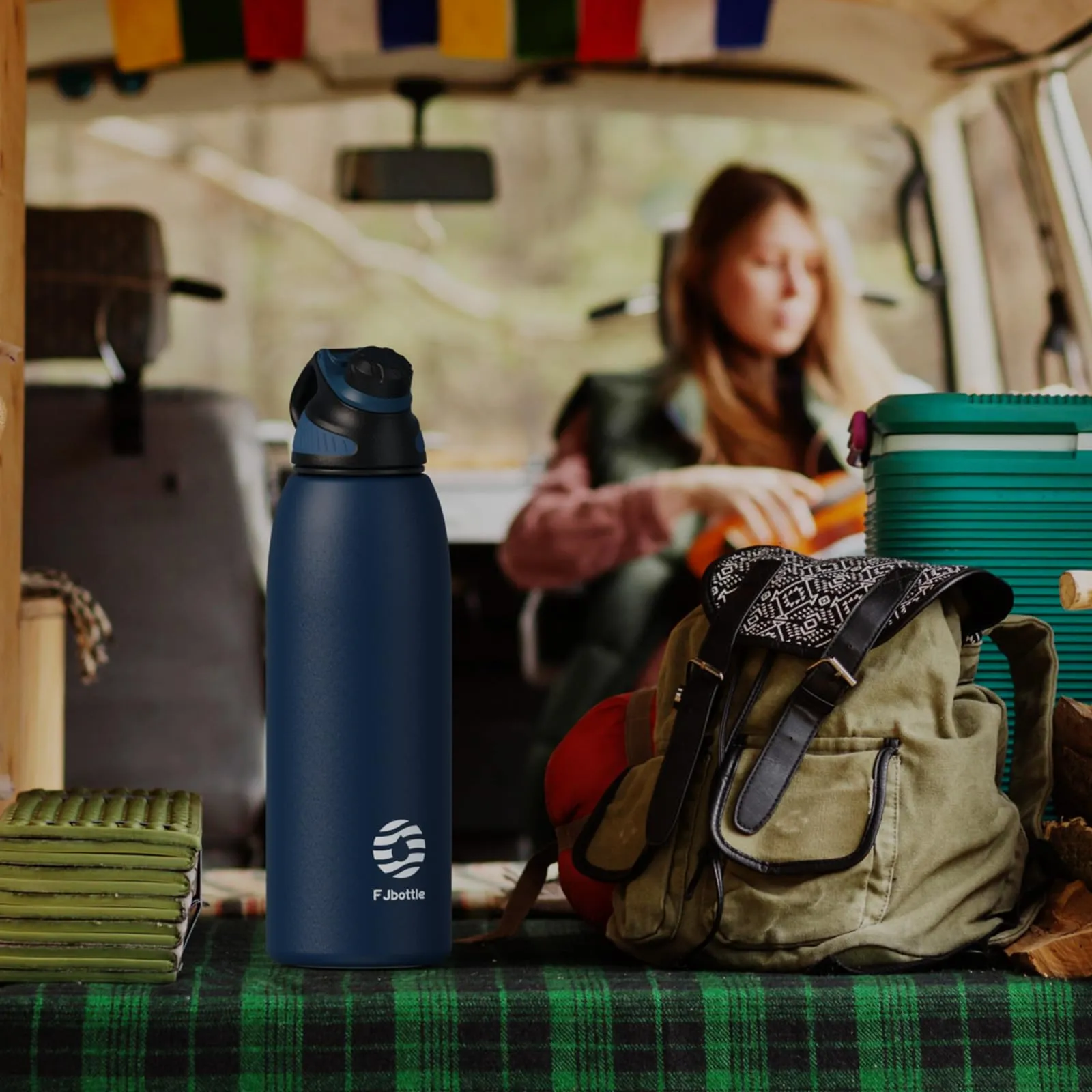 Fjbottle Borraccia Termica in Acciaio Inox con Tappo Magnetico, 1500ml - immagine 9