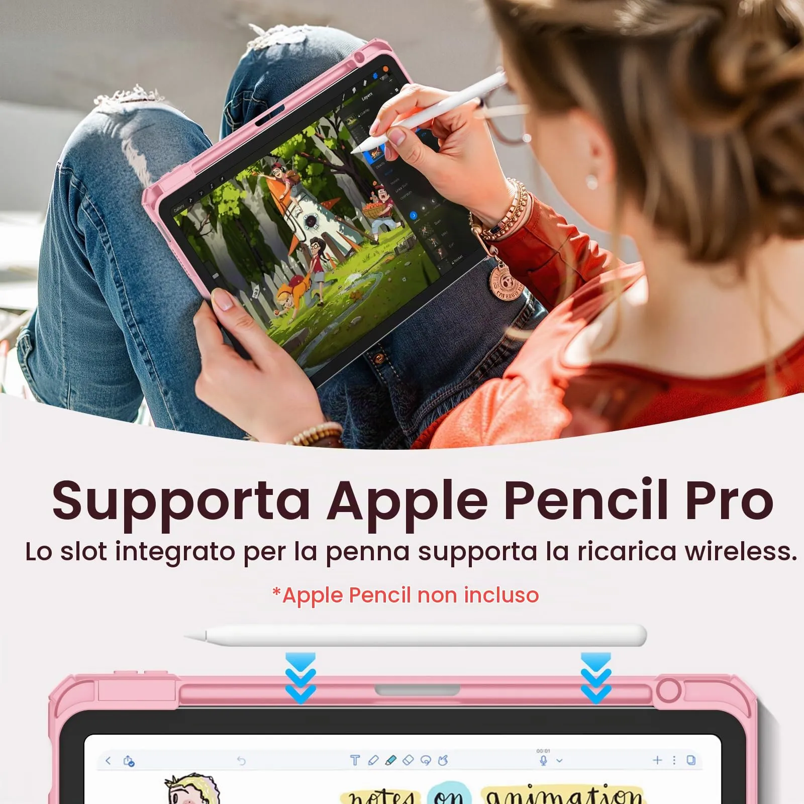 FINTIE Cover for iPad Air 11" (M4/M3/M2 2024-2026) and iPad Air 5th & 4th Gen 10.9" - immagine 6